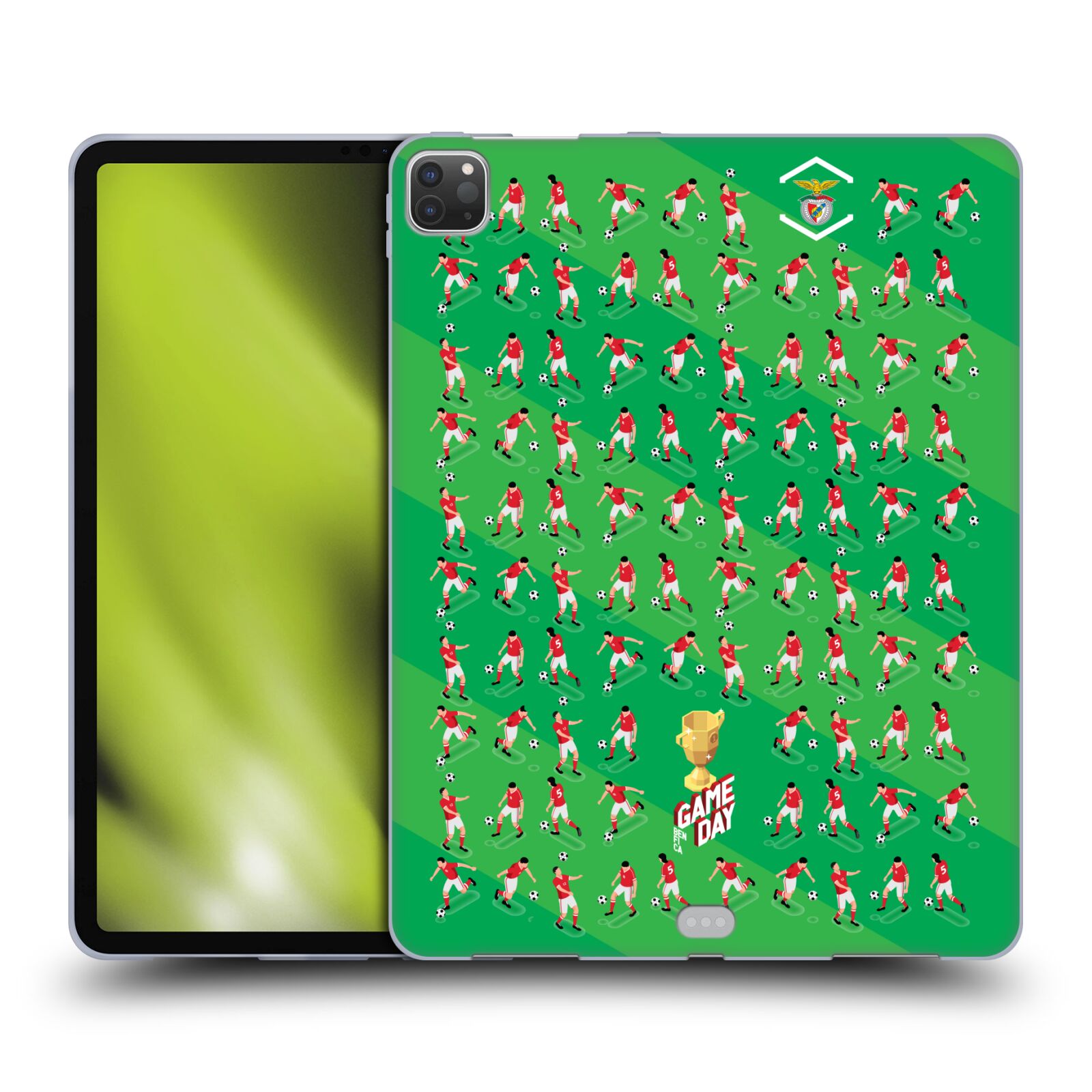 OFFICIEL S.L. COQUE GEL SOUPLE BENFICA GRAPHIQUES POUR APPLE SAMSUNG KINDLE - Photo 8/8