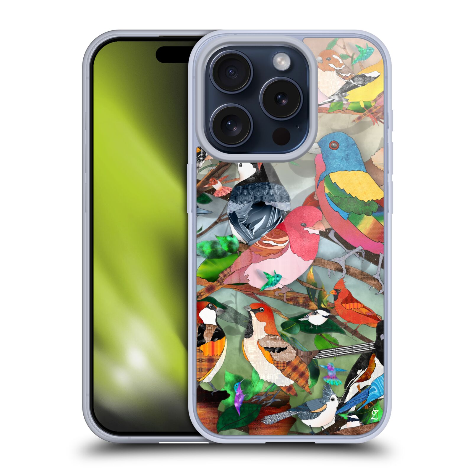 OFFICIEL SUZAN LIND OISEAUX ÉTUI COQUE EN GEL MOLLE POUR APPLE iPHONE TÉLÉPHONES - Photo 10 sur 11