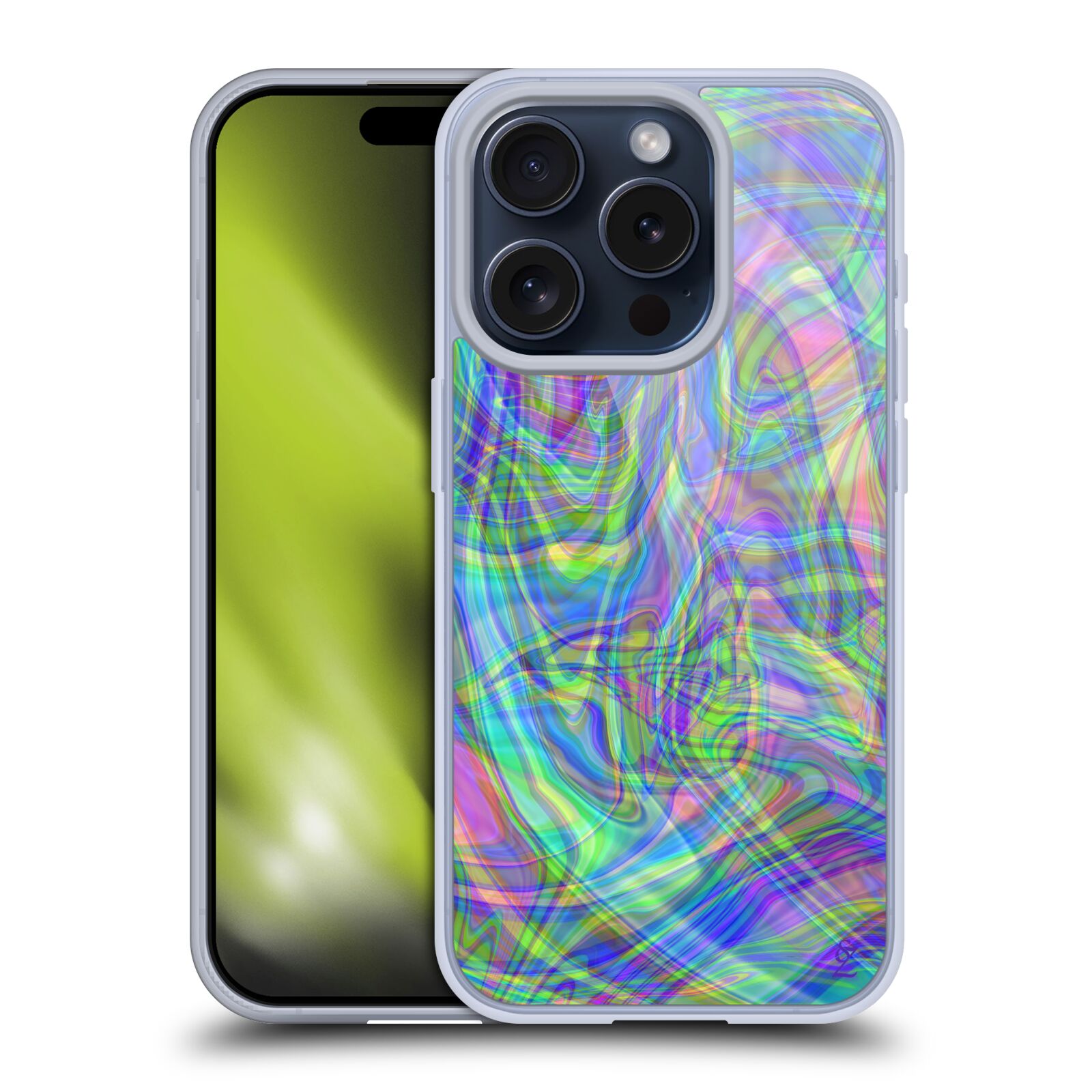 OFFICIAL SUZAN LIND COLOURS & PATTERNS SOFT GEL CASE FOR APPLE iPHONE PHONES - Picture 11 of 15