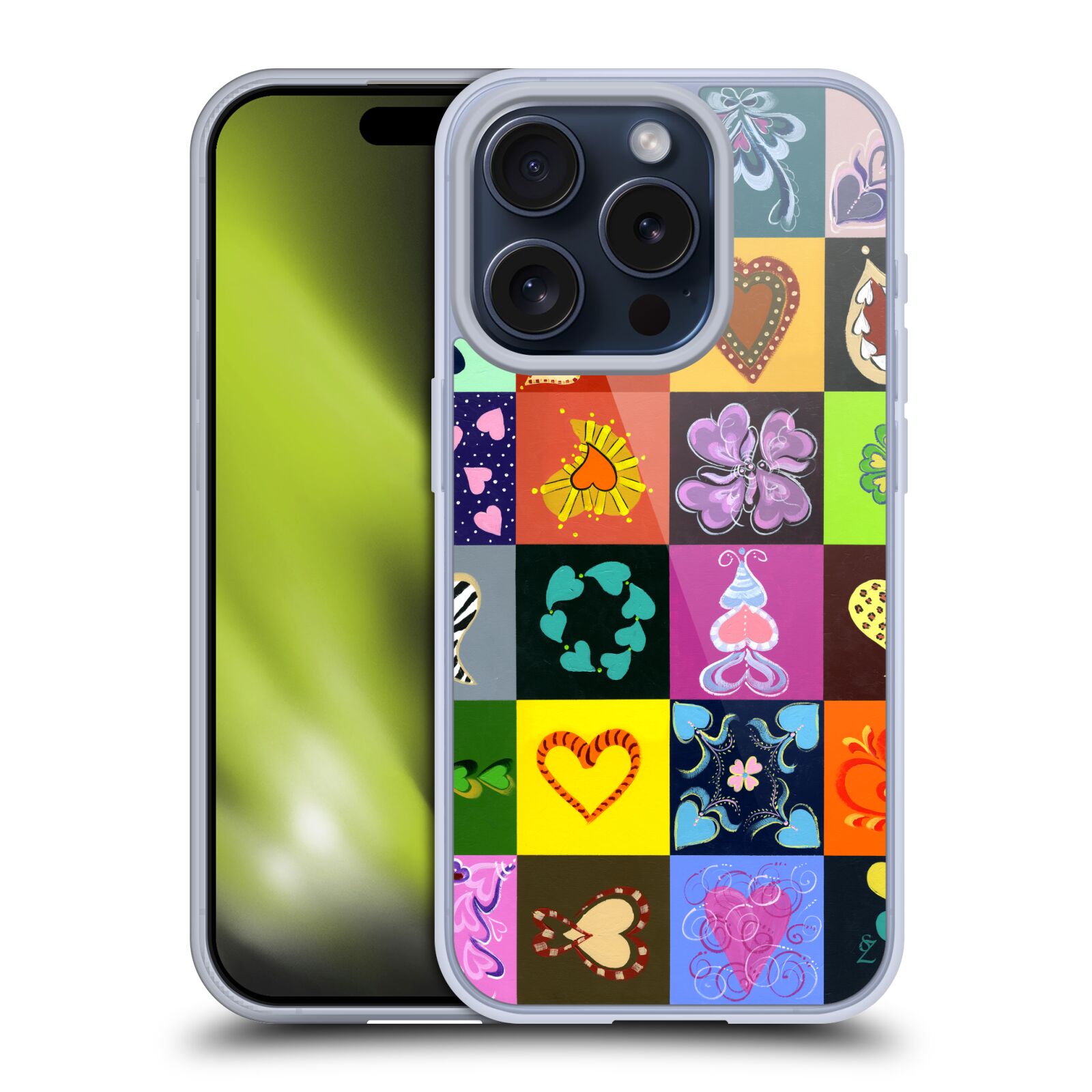 OFFICIAL SUZAN LIND COLOURS & PATTERNS SOFT GEL CASE FOR APPLE iPHONE PHONES - Picture 9 of 15
