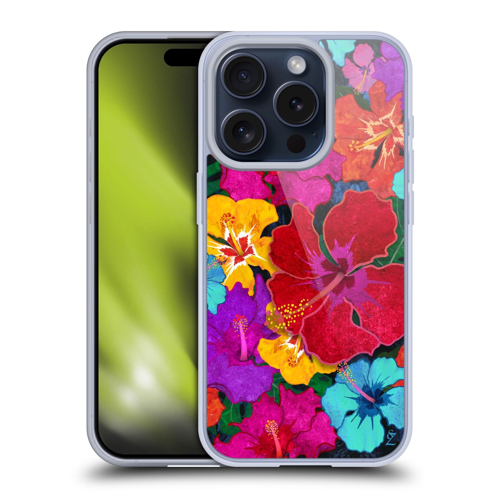 OFFICIAL SUZAN LIND COLOURS & PATTERNS SOFT GEL CASE FOR APPLE iPHONE PHONES - Picture 14 of 15