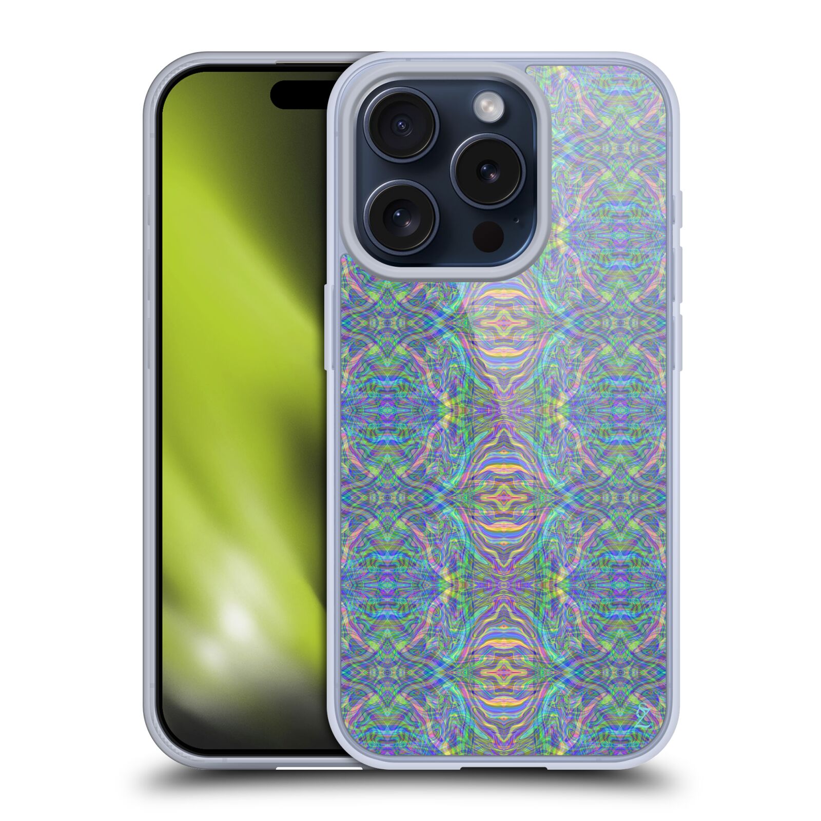 OFFICIAL SUZAN LIND COLOURS & PATTERNS SOFT GEL CASE FOR APPLE iPHONE PHONES - Picture 10 of 15
