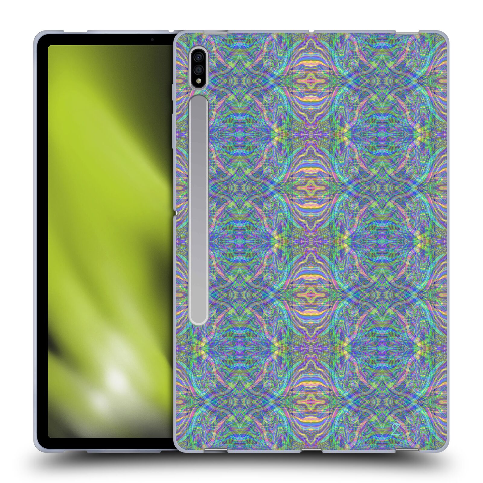 OFFICIAL SUZAN LIND COLOURS & PATTERNS SOFT GEL CASE FOR SAMSUNG TABLETS 1 - Picture 10 of 16