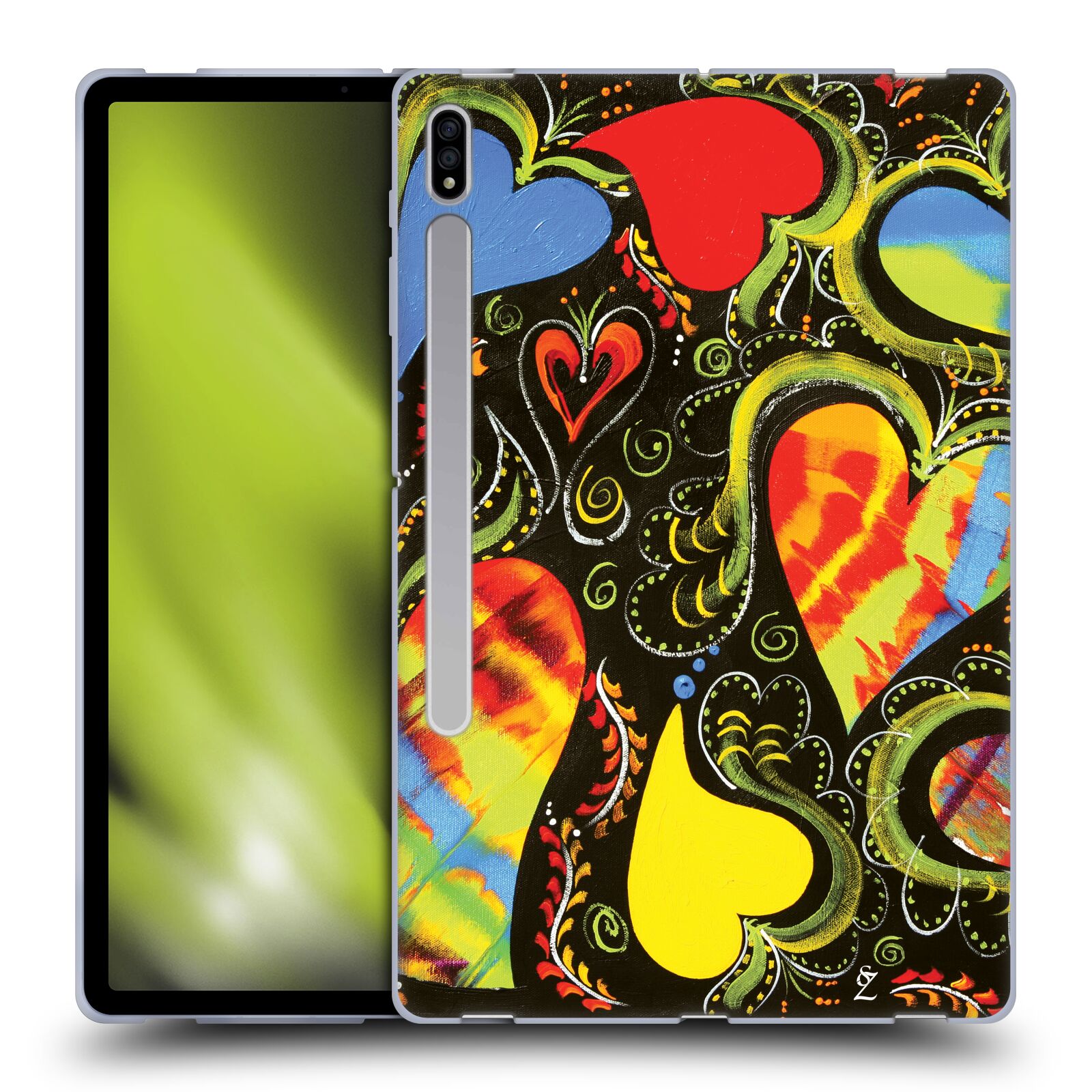 OFFICIAL SUZAN LIND COLOURS & PATTERNS SOFT GEL CASE FOR SAMSUNG TABLETS 1 - Picture 12 of 16
