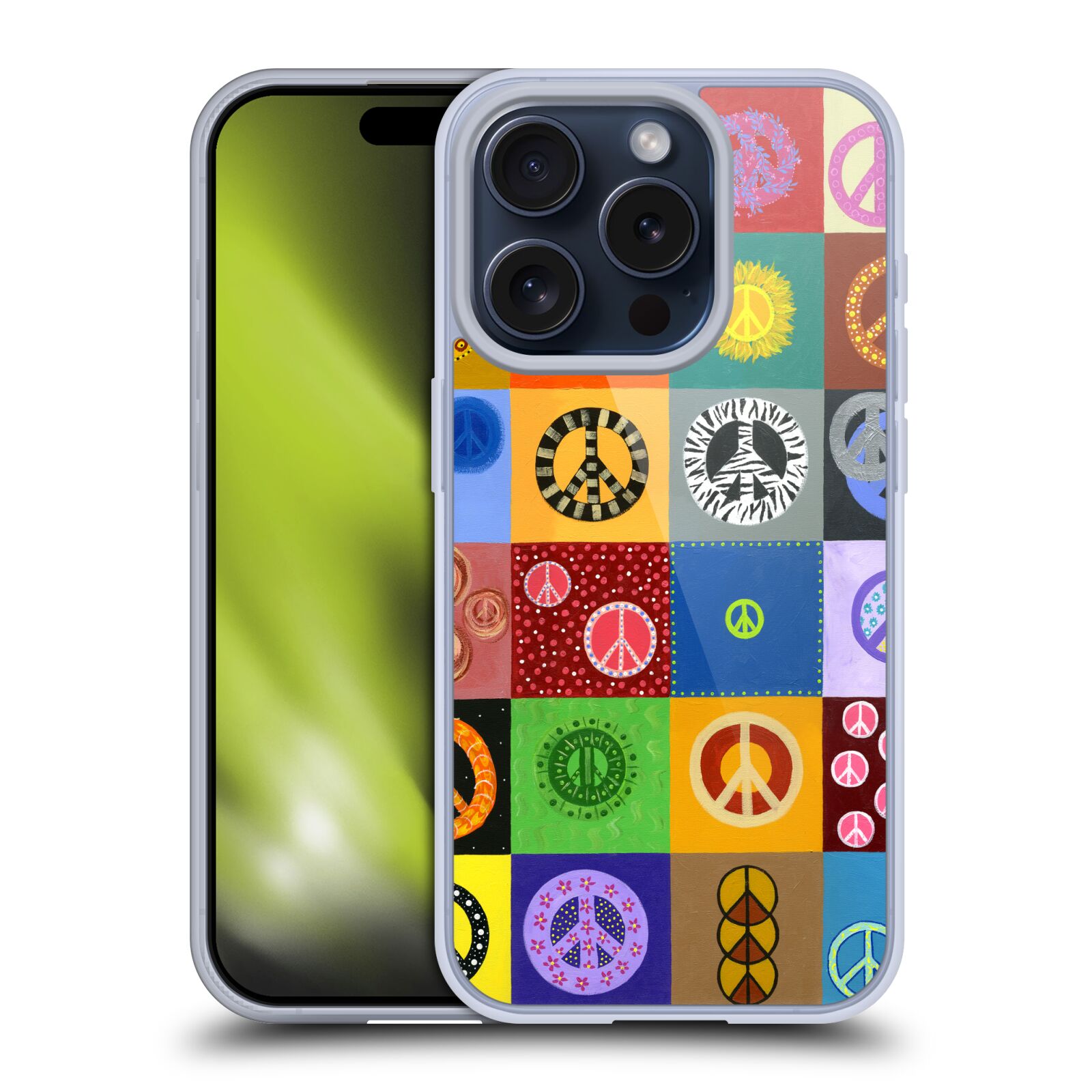 OFFICIAL SUZAN LIND COLOURS & PATTERNS SOFT GEL CASE FOR APPLE iPHONE PHONES - Picture 13 of 15