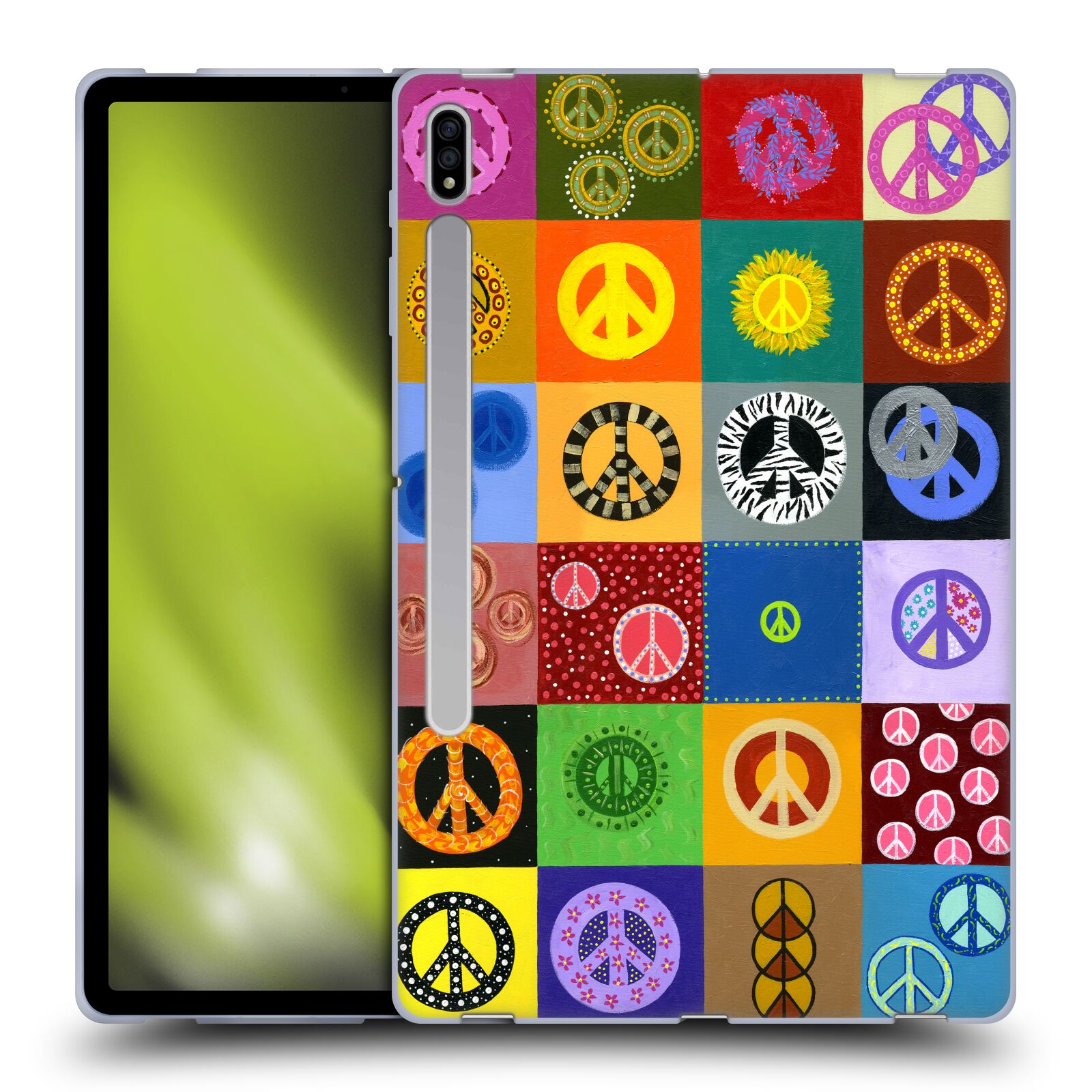 OFFICIAL SUZAN LIND COLOURS & PATTERNS SOFT GEL CASE FOR SAMSUNG TABLETS 1 - Picture 13 of 16