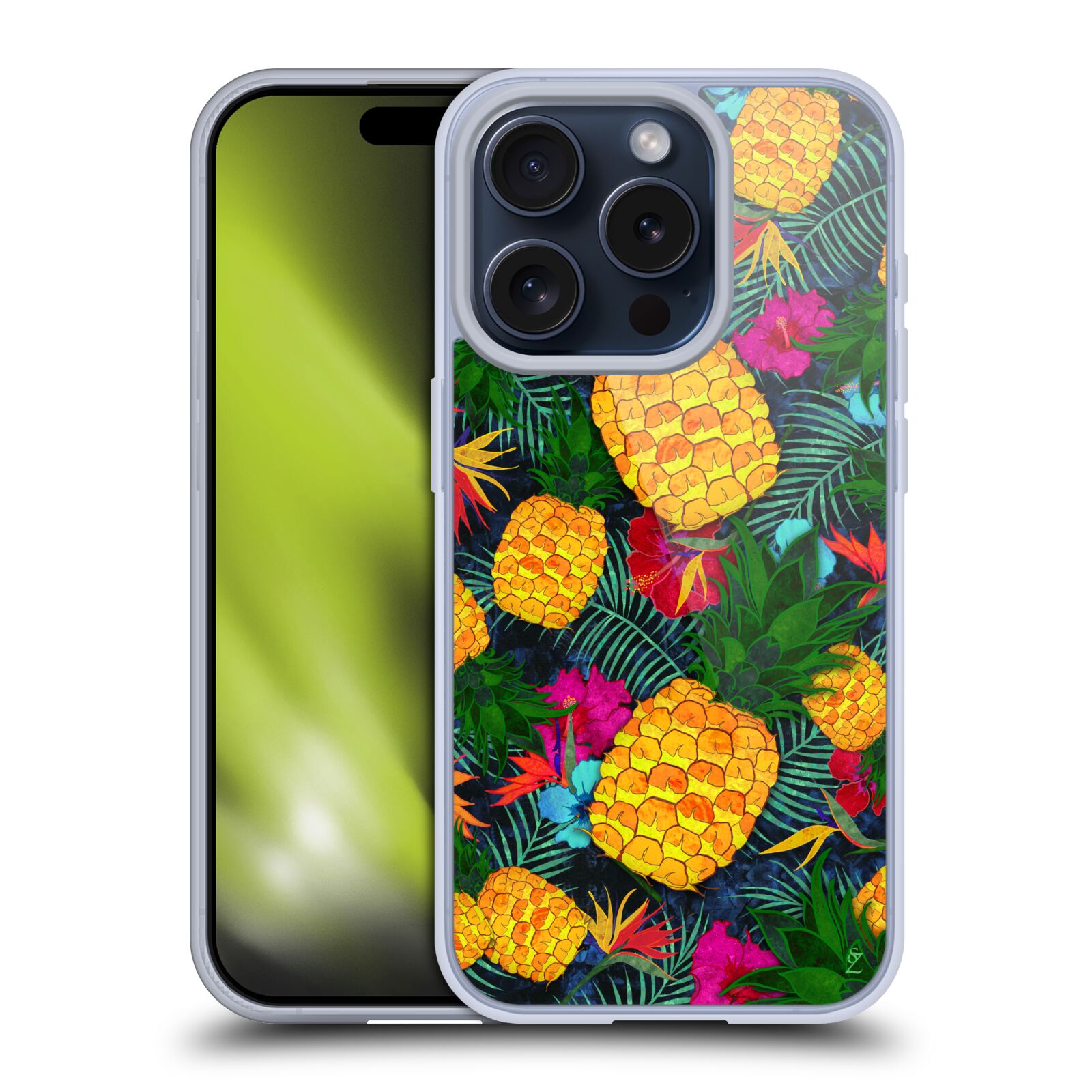 OFFICIAL SUZAN LIND COLOURS & PATTERNS SOFT GEL CASE FOR APPLE iPHONE PHONES - Picture 15 of 15