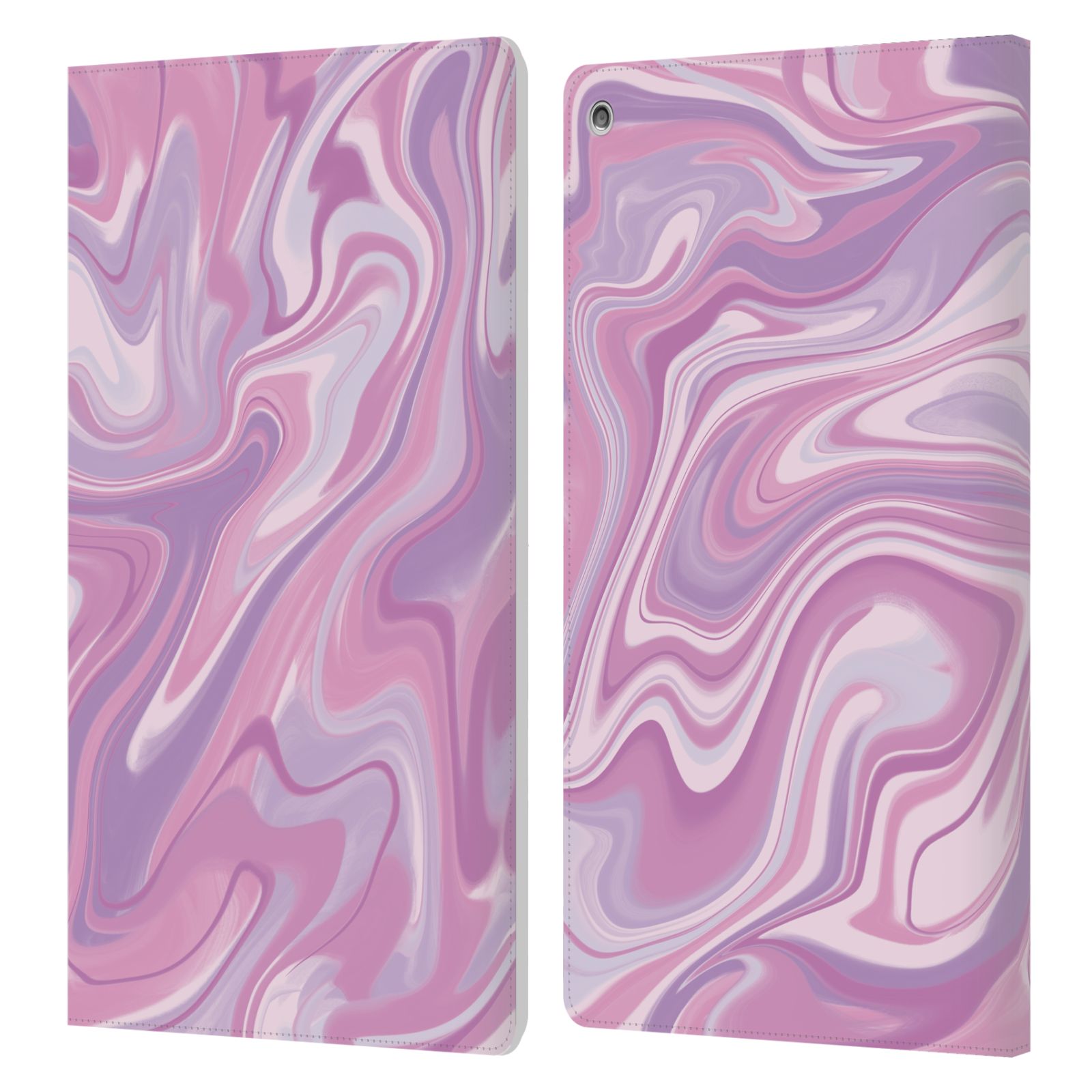 OFFICIAL SUZAN LIND MARBLE 2 LEATHER BOOK WALLET CASE COVER FOR AMAZON FIRE - Picture 11 of 17