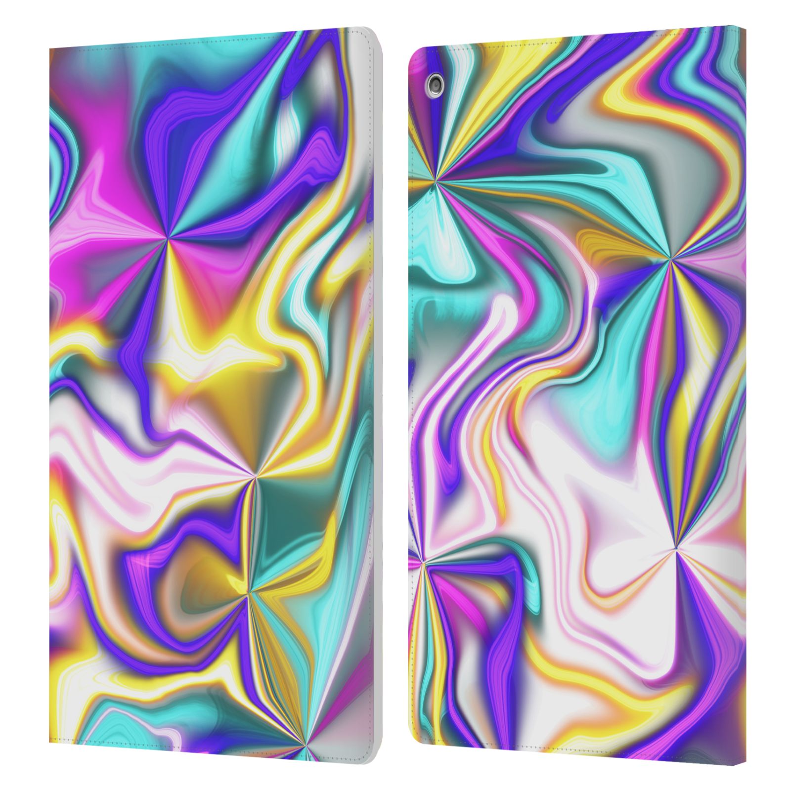 OFFICIAL SUZAN LIND MARBLE 2 LEATHER BOOK WALLET CASE COVER FOR AMAZON FIRE - Picture 12 of 17