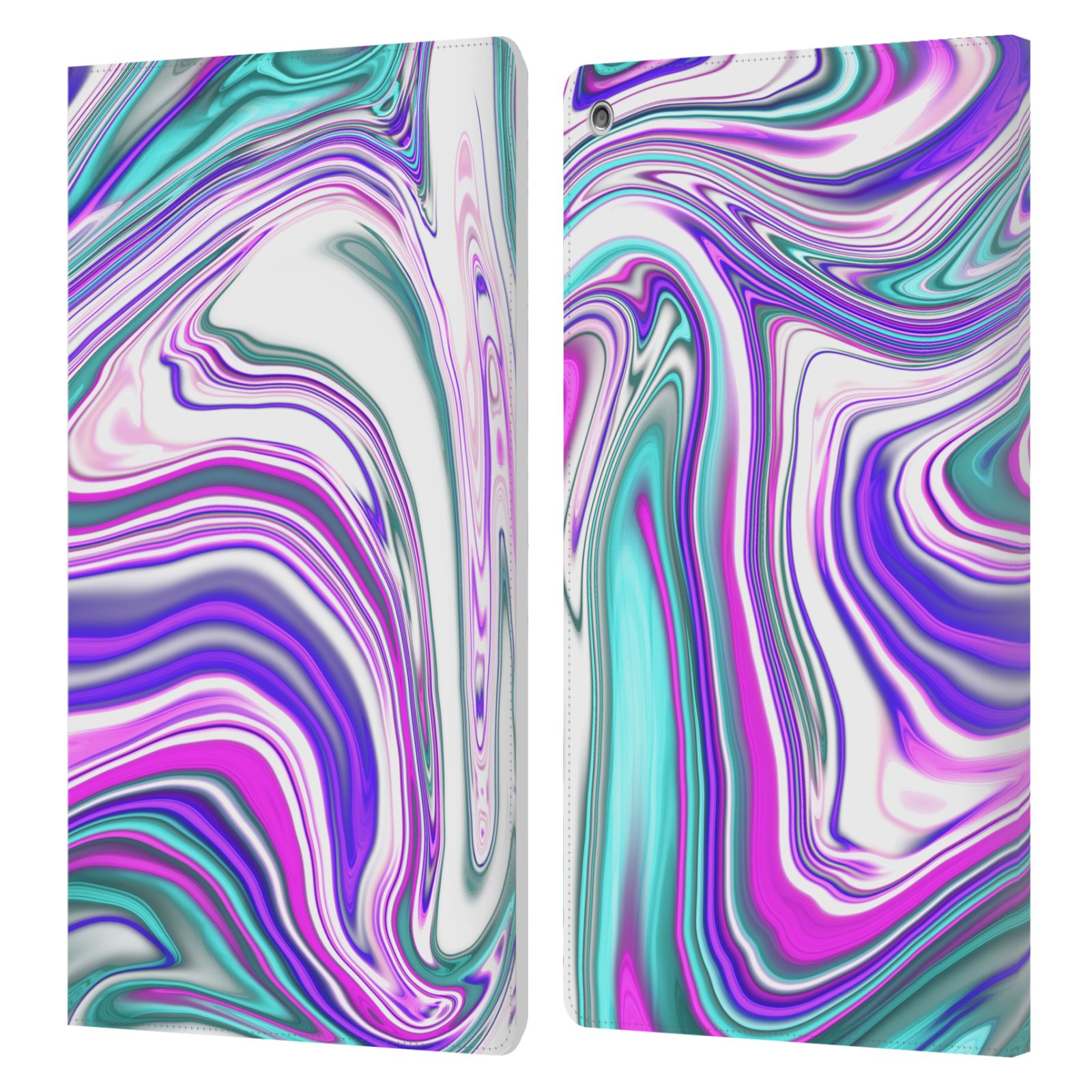 OFFICIAL SUZAN LIND MARBLE 2 LEATHER BOOK WALLET CASE COVER FOR AMAZON FIRE - Picture 13 of 17