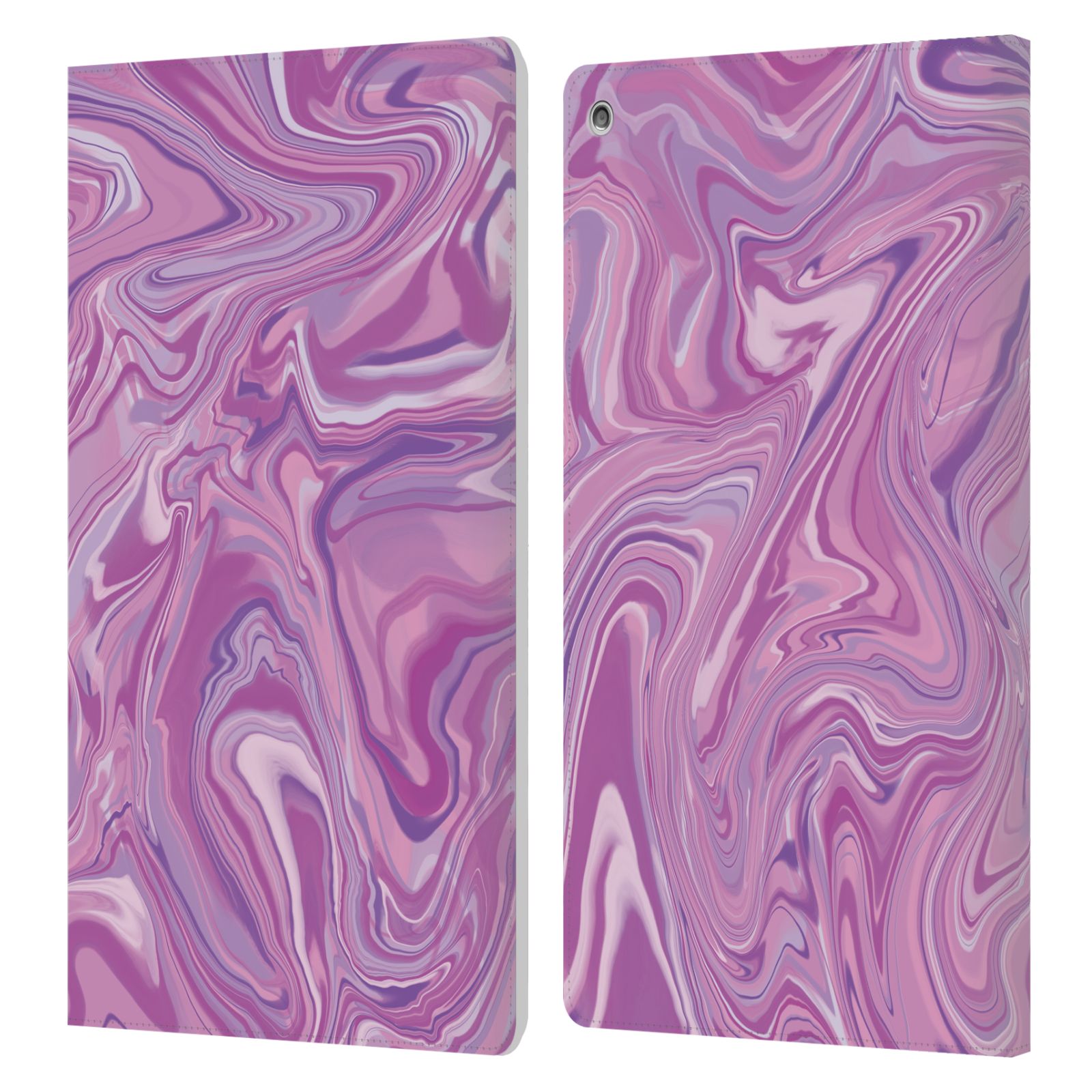 OFFICIAL SUZAN LIND MARBLE 2 LEATHER BOOK WALLET CASE COVER FOR AMAZON FIRE - Picture 16 of 17