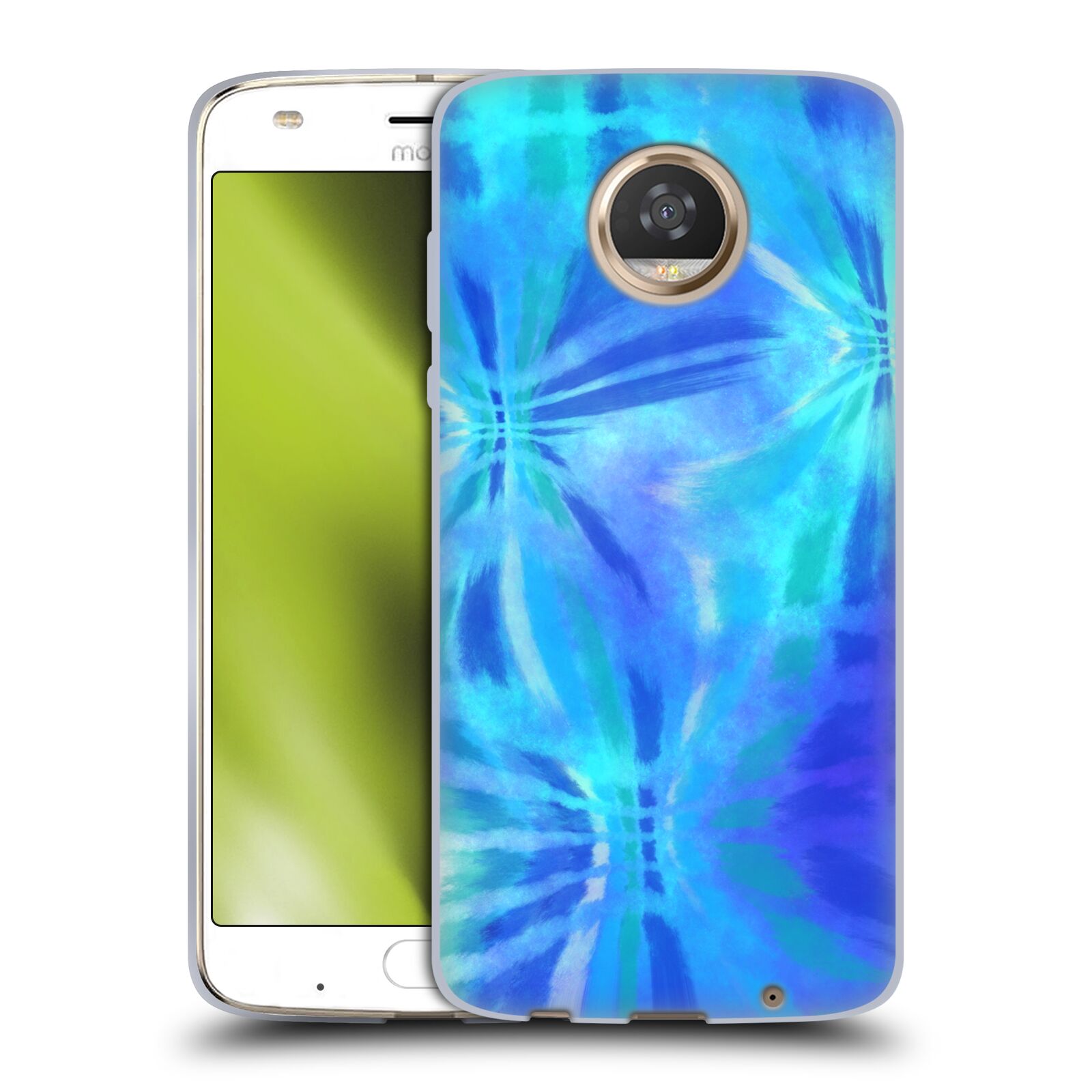 OFFICIAL SUZAN LIND TIE DYE 2 SOFT GEL CASE FOR MOTOROLA PHONES