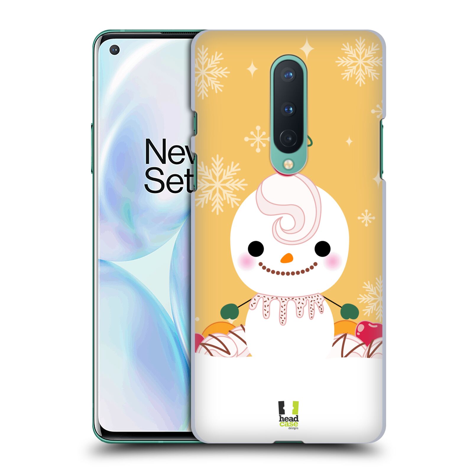 HEAD CASE DESIGNS SNOWMEN HARD BACK CASE FOR ONEPLUS ASUS AMAZON - Picture 8 of 13