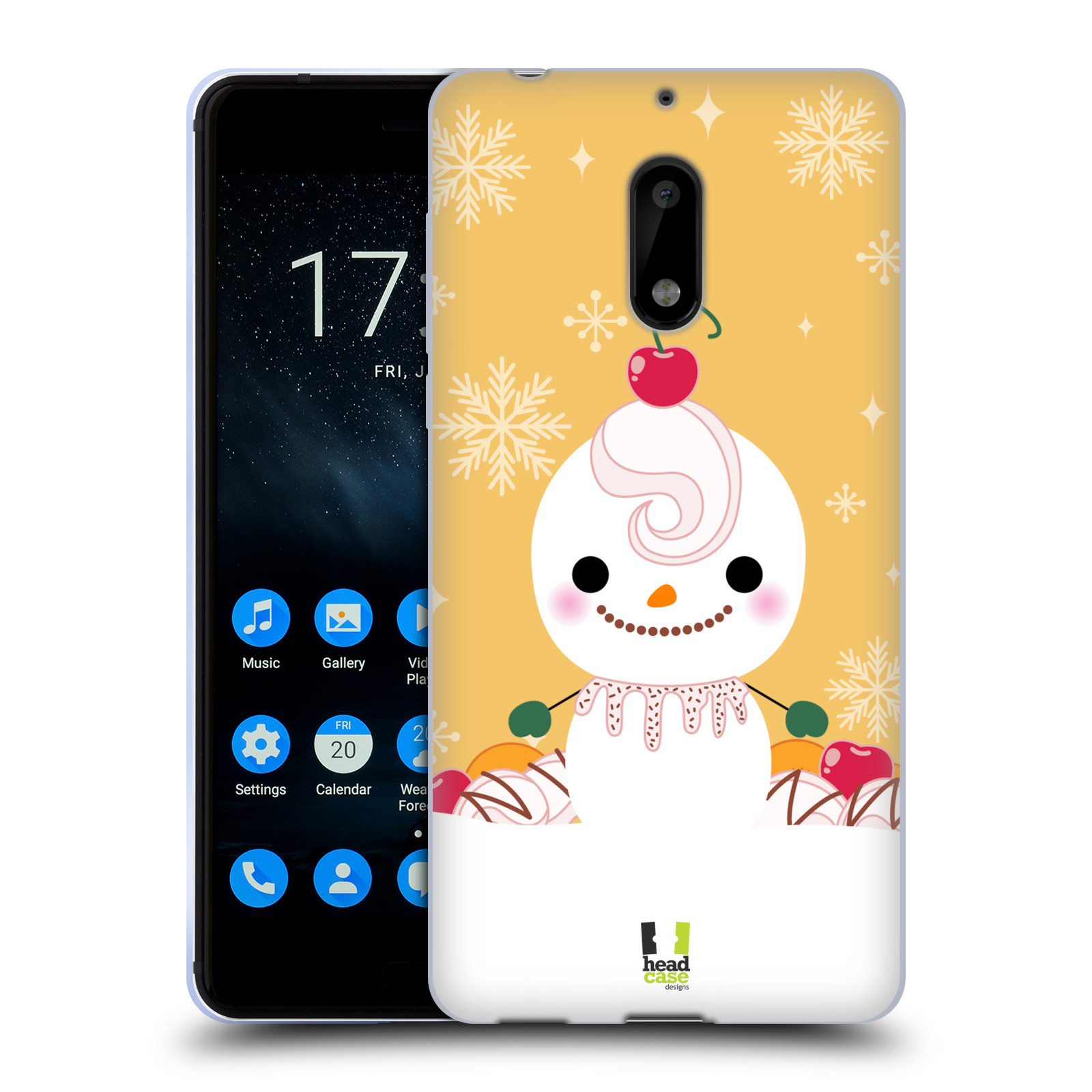 FUNDA HEAD CASE DESIGNS CON DIBUJO DE GEL SUAVE PARA TELÉFONOS NOKIA 1 - Imagen 8 de 13