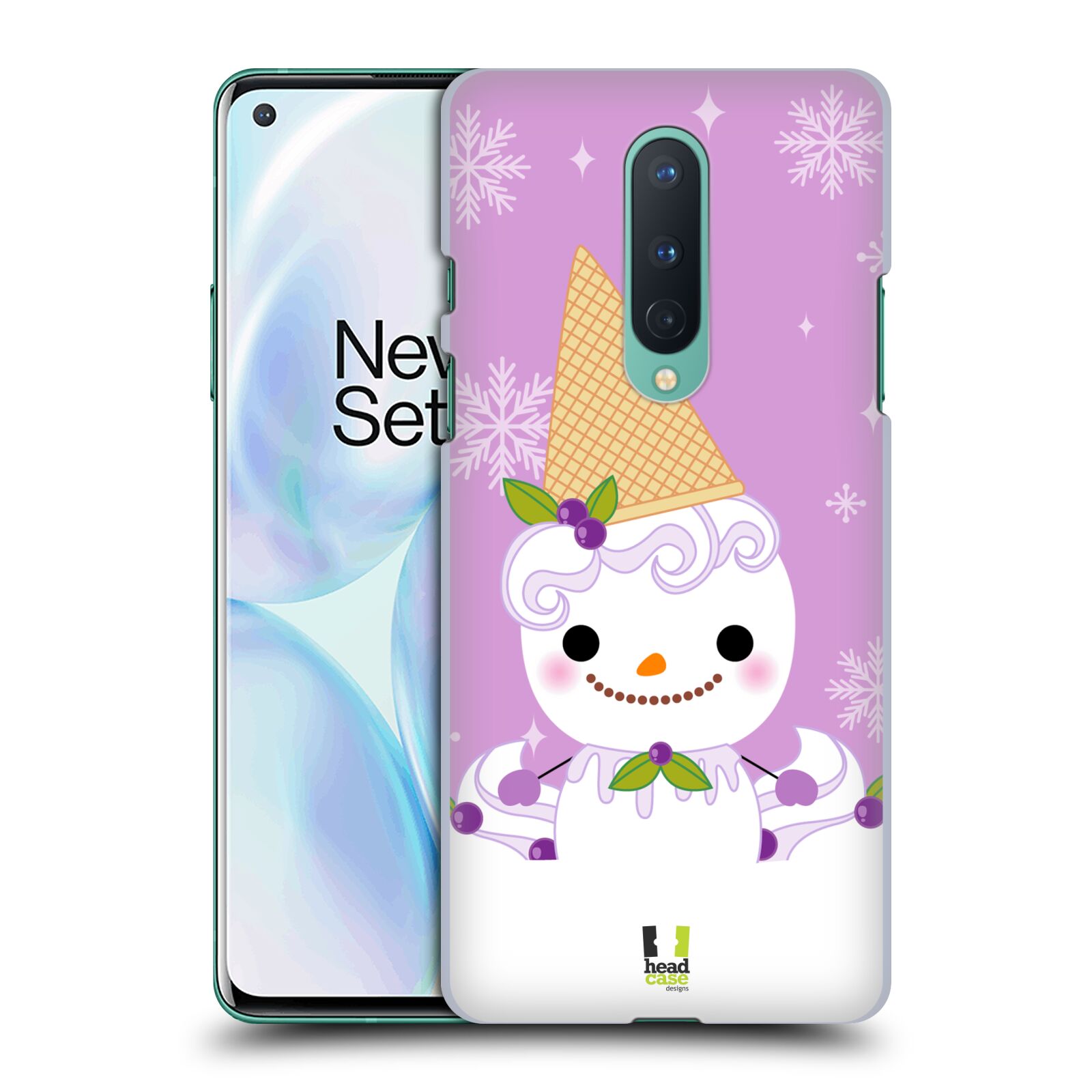 HEAD CASE DESIGNS SNOWMEN HARD BACK CASE FOR ONEPLUS ASUS AMAZON - Picture 9 of 13