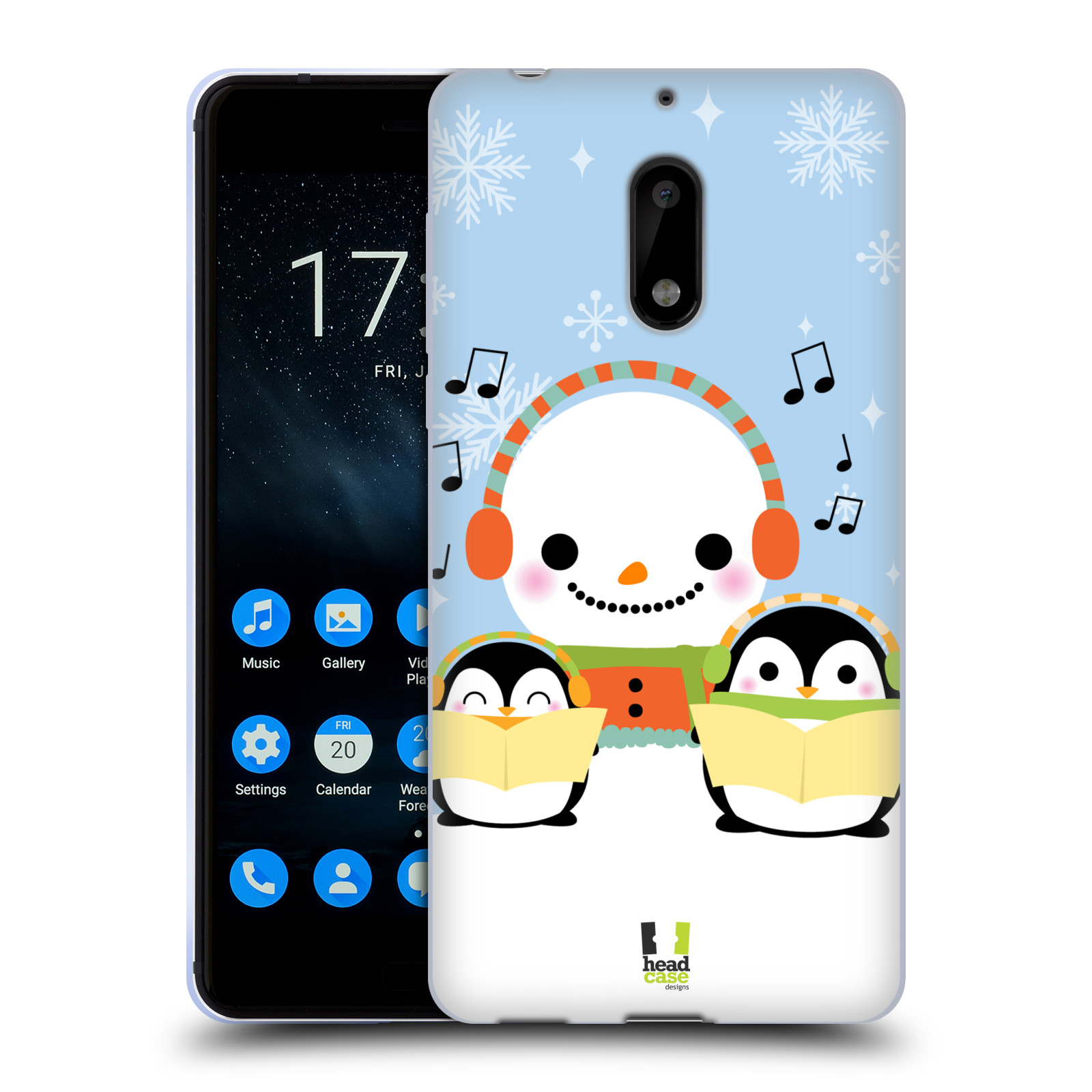 FUNDA HEAD CASE DESIGNS CON DIBUJO DE GEL SUAVE PARA TELÉFONOS NOKIA 1 - Imagen 11 de 13