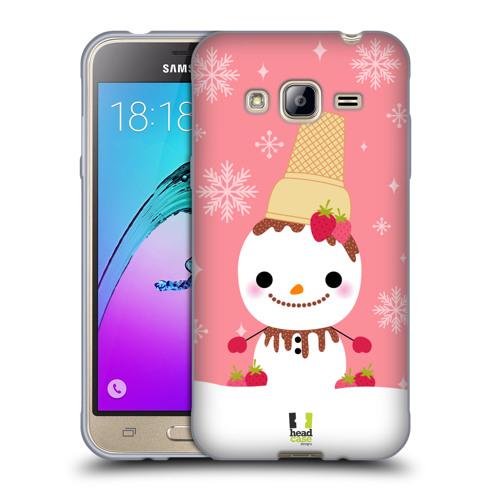 HEAD CASE DESIGNS SNOWMEN SOFT GEL CASE FOR SAMSUNG PHONES 3 - Picture 10 of 13