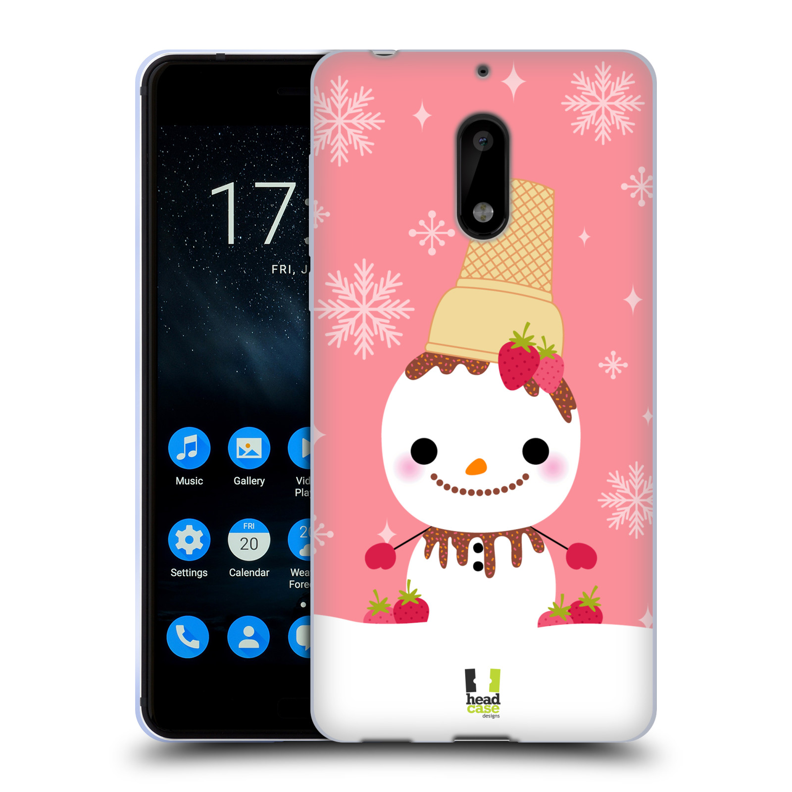 FUNDA HEAD CASE DESIGNS CON DIBUJO DE GEL SUAVE PARA TELÉFONOS NOKIA 1 - Imagen 10 de 13
