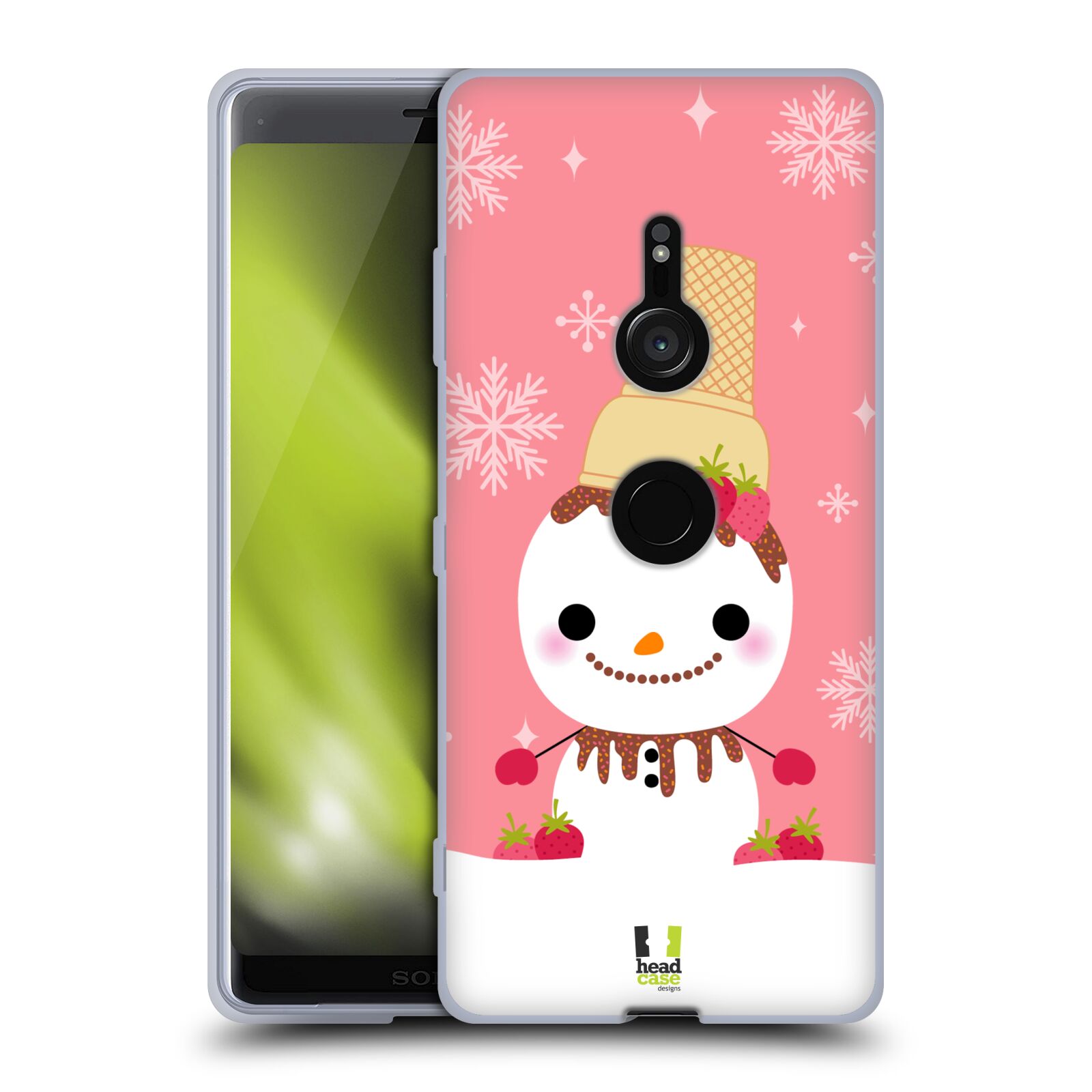 HEAD CASE DESIGNS SNOWMEN SOFT GEL CASE FOR SONY PHONES 1 - Picture 10 of 13