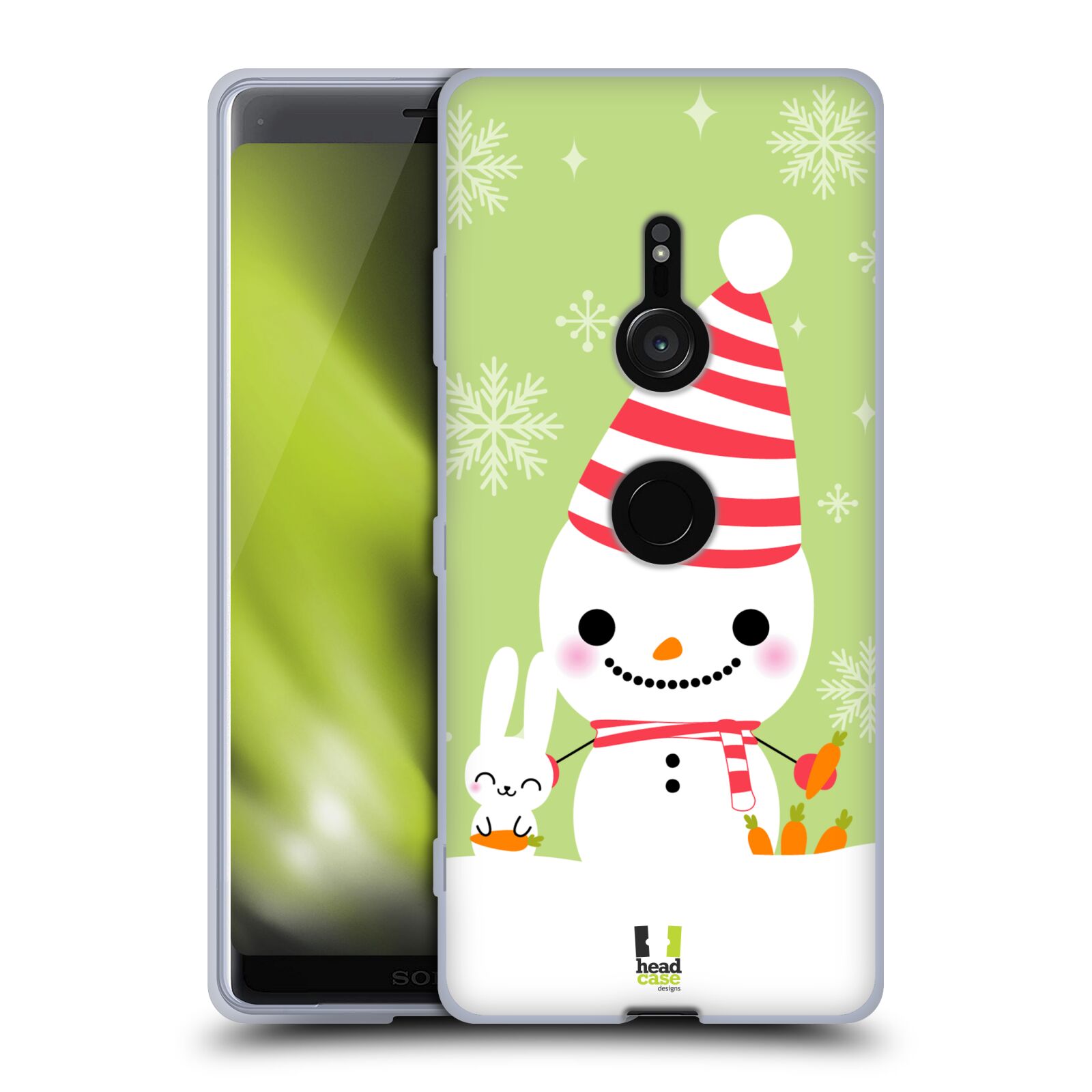 HEAD CASE DESIGNS SNOWMEN SOFT GEL CASE FOR SONY PHONES 1 - Picture 13 of 13