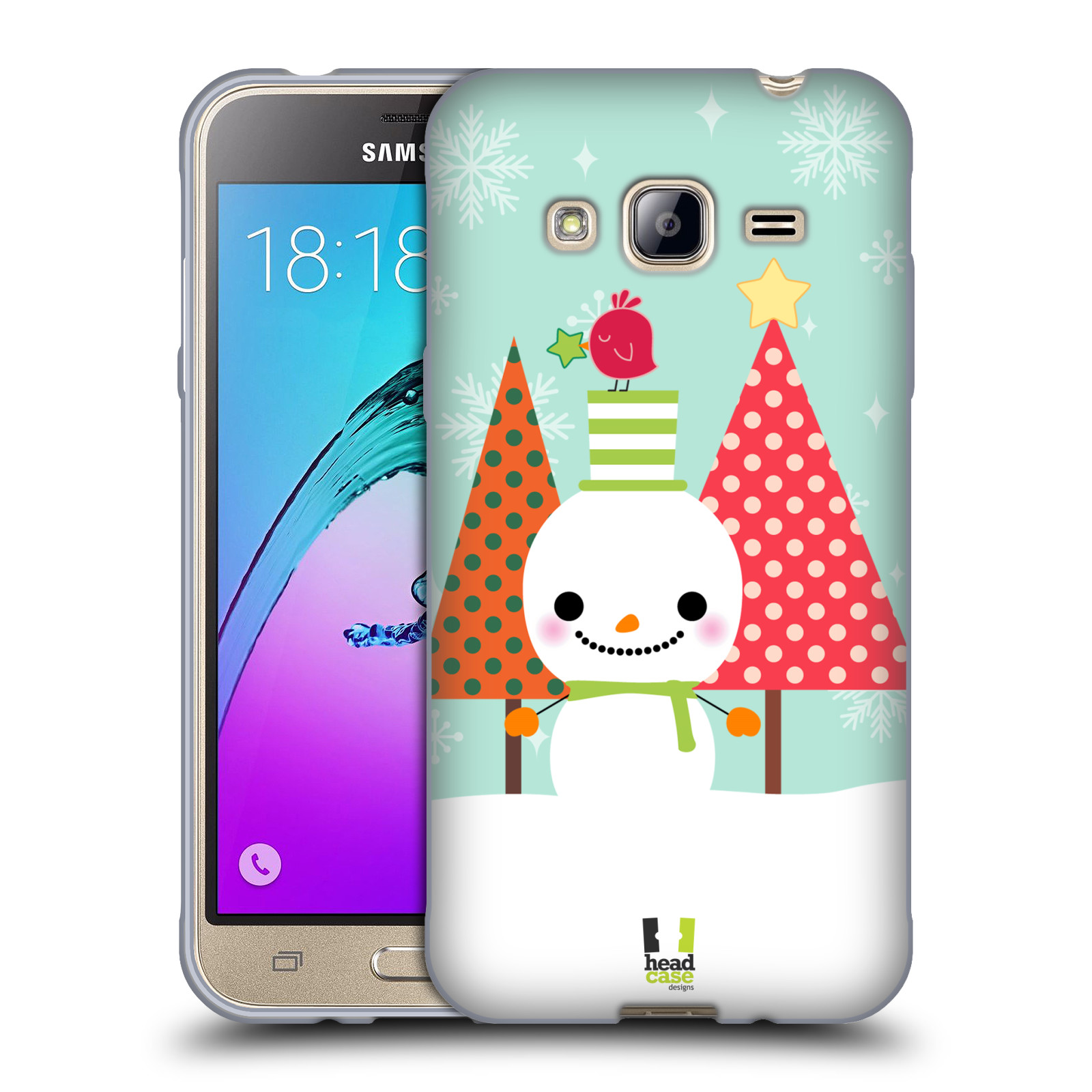 HEAD CASE DESIGNS SNOWMEN SOFT GEL CASE FOR SAMSUNG PHONES 3 - Picture 12 of 13