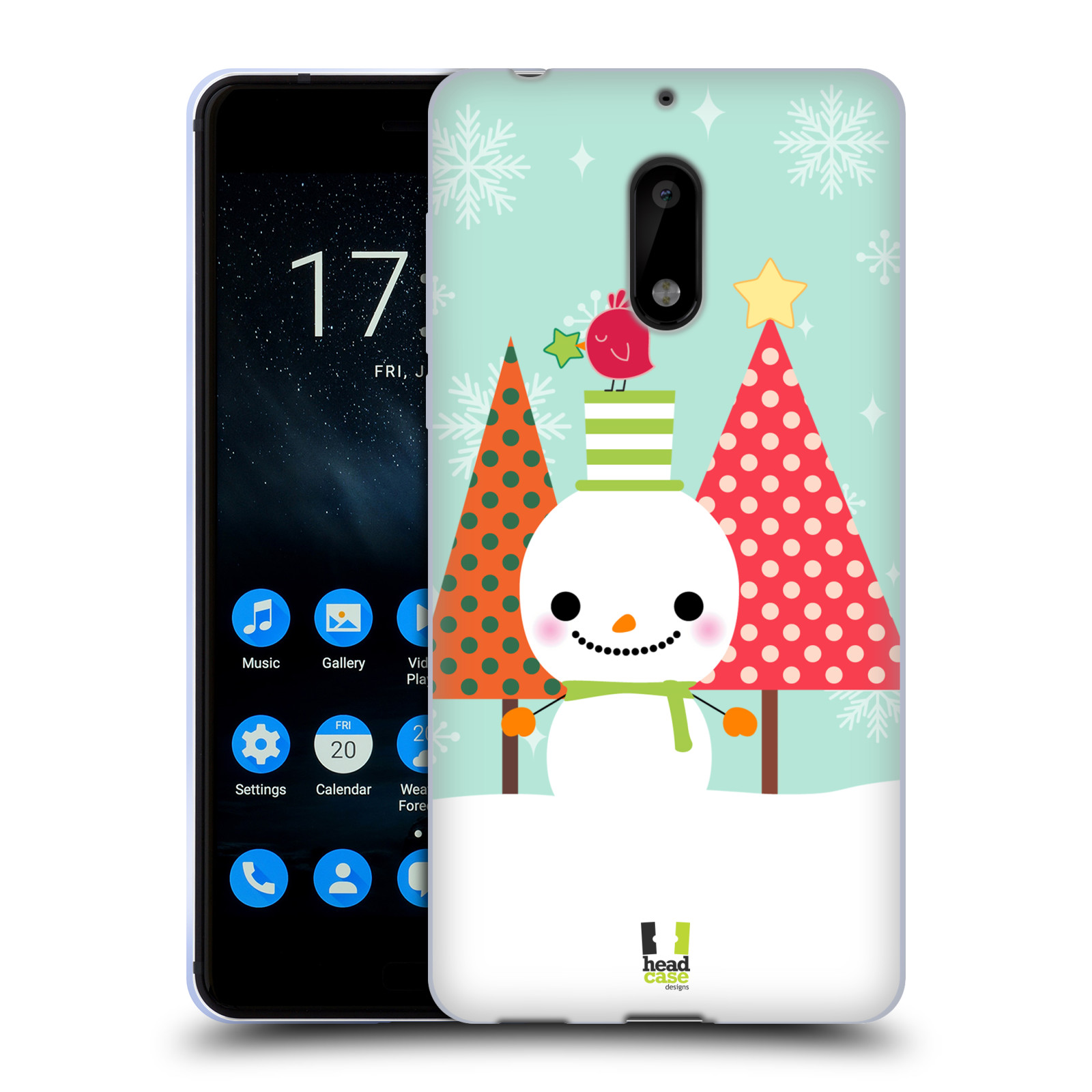 FUNDA HEAD CASE DESIGNS CON DIBUJO DE GEL SUAVE PARA TELÉFONOS NOKIA 1 - Imagen 12 de 13