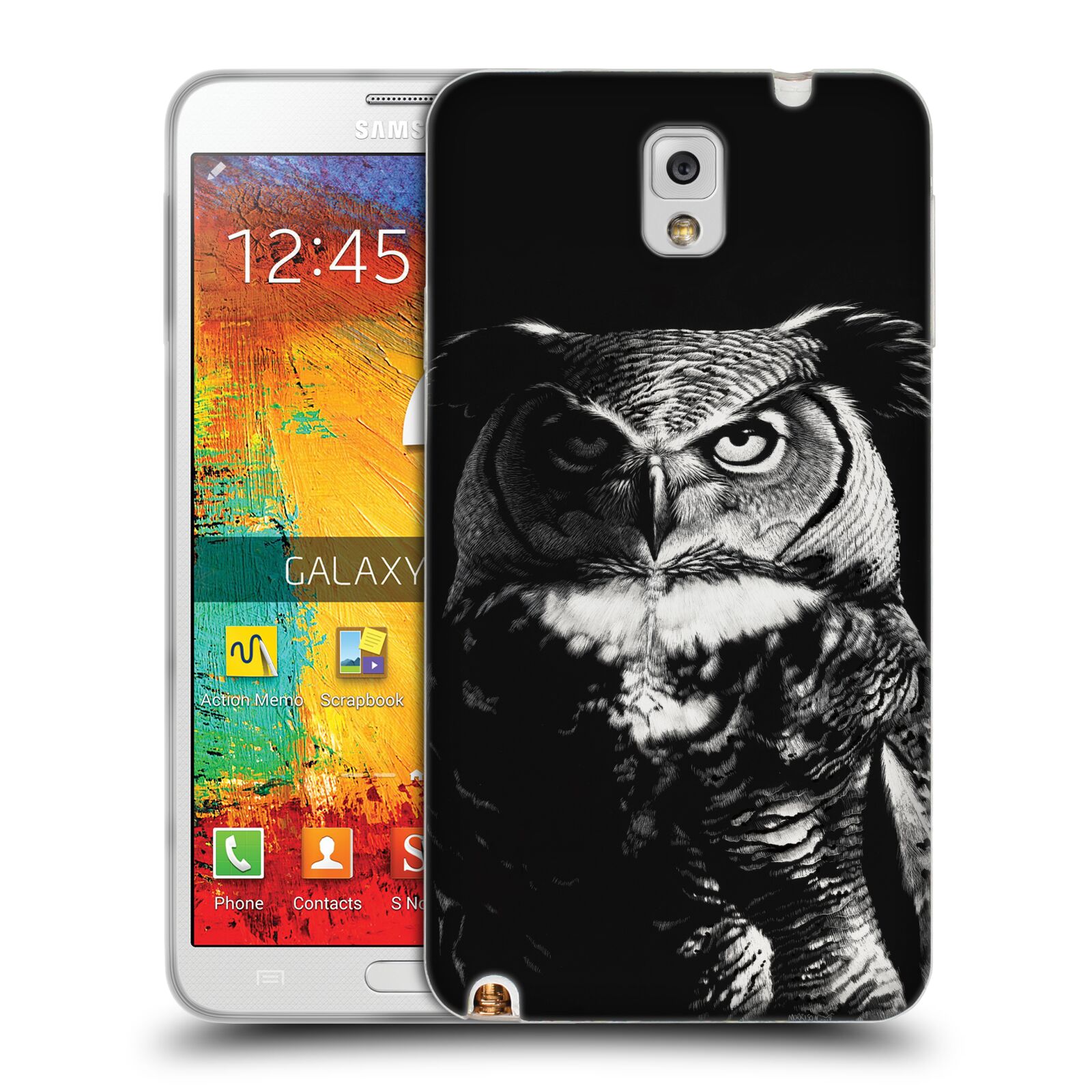 OFFICIAL STANLEY MORRISON BLACK AND WHITE SOFT GEL CASE FOR SAMSUNG PHONES 2 - Imagen 8 de 8
