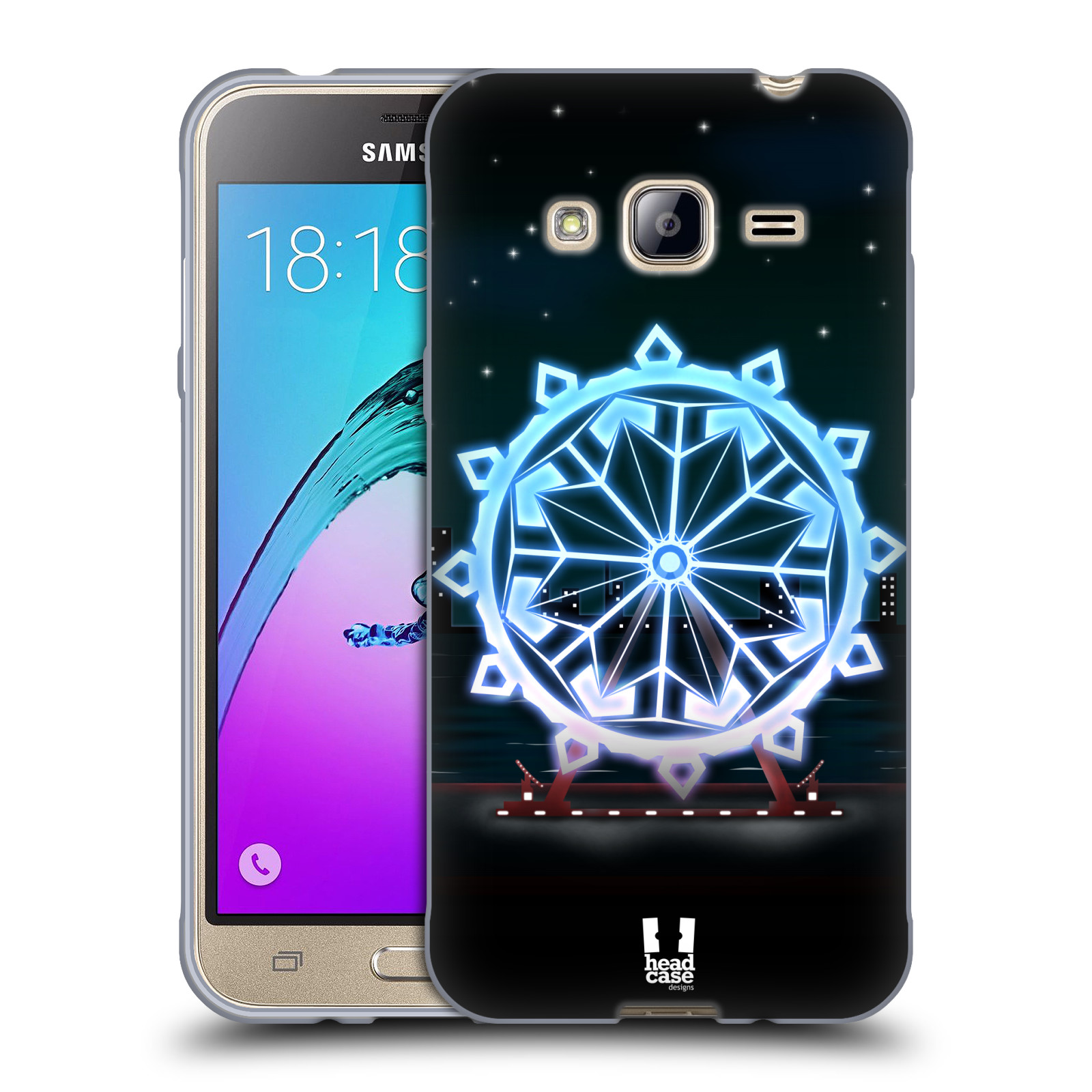 HEAD CASE DESIGNS SNOWFLAKES SOFT GEL CASE FOR SAMSUNG PHONES 3 - Picture 9 of 11