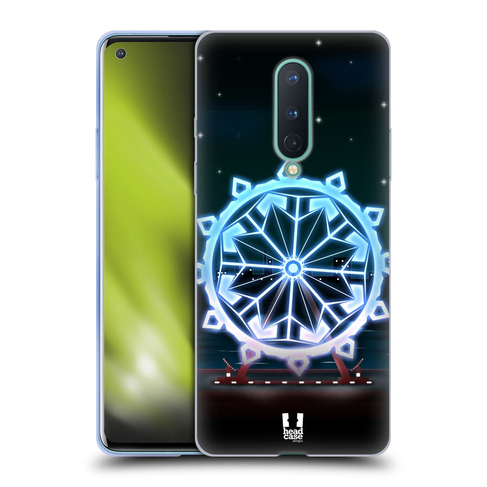 FUNDA HEAD CASE DESIGNS CON COPOS DE NIEVE PARA TELÉFONOS GOOGLE ONEPLUS - Imagen 9 de 11