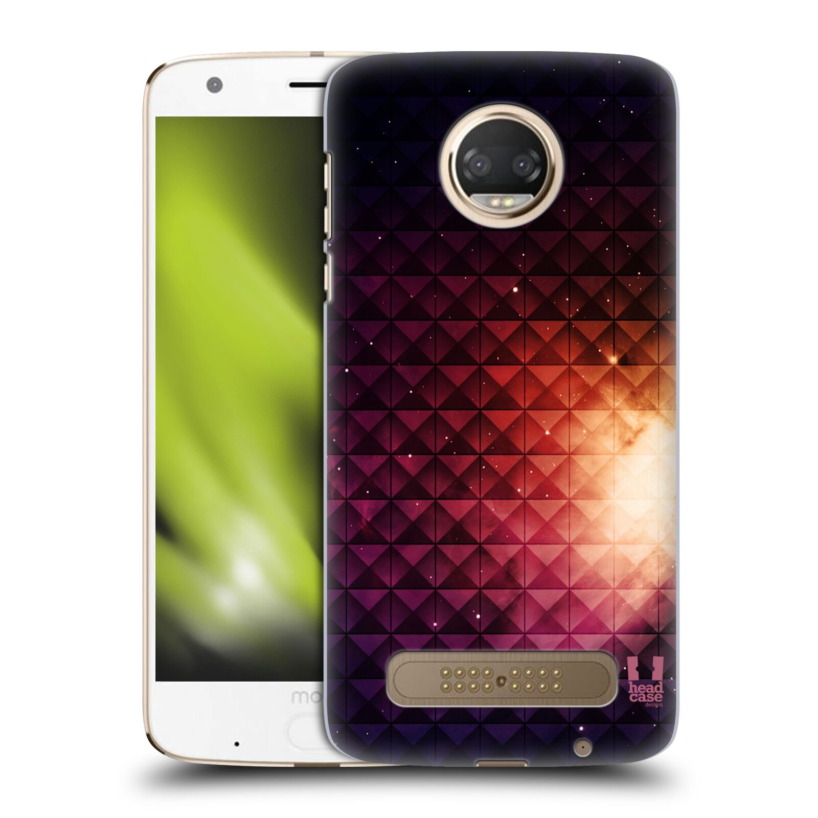 HEAD CASE DESIGNS STUDDED OMBRE HARD BACK CASE FOR MOTOROLA PHONES 1 - Picture 8 of 14