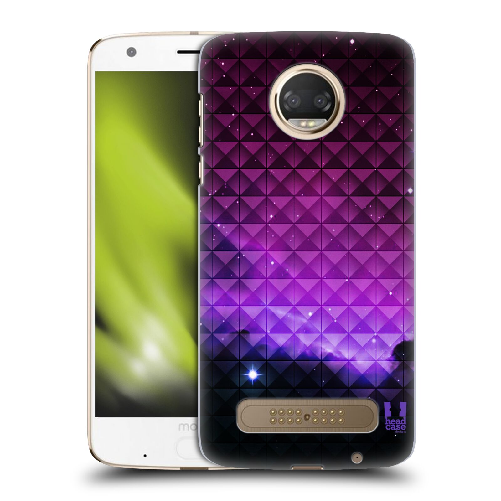HEAD CASE DESIGNS STUDDED OMBRE HARD BACK CASE FOR MOTOROLA PHONES 1 - Picture 10 of 14