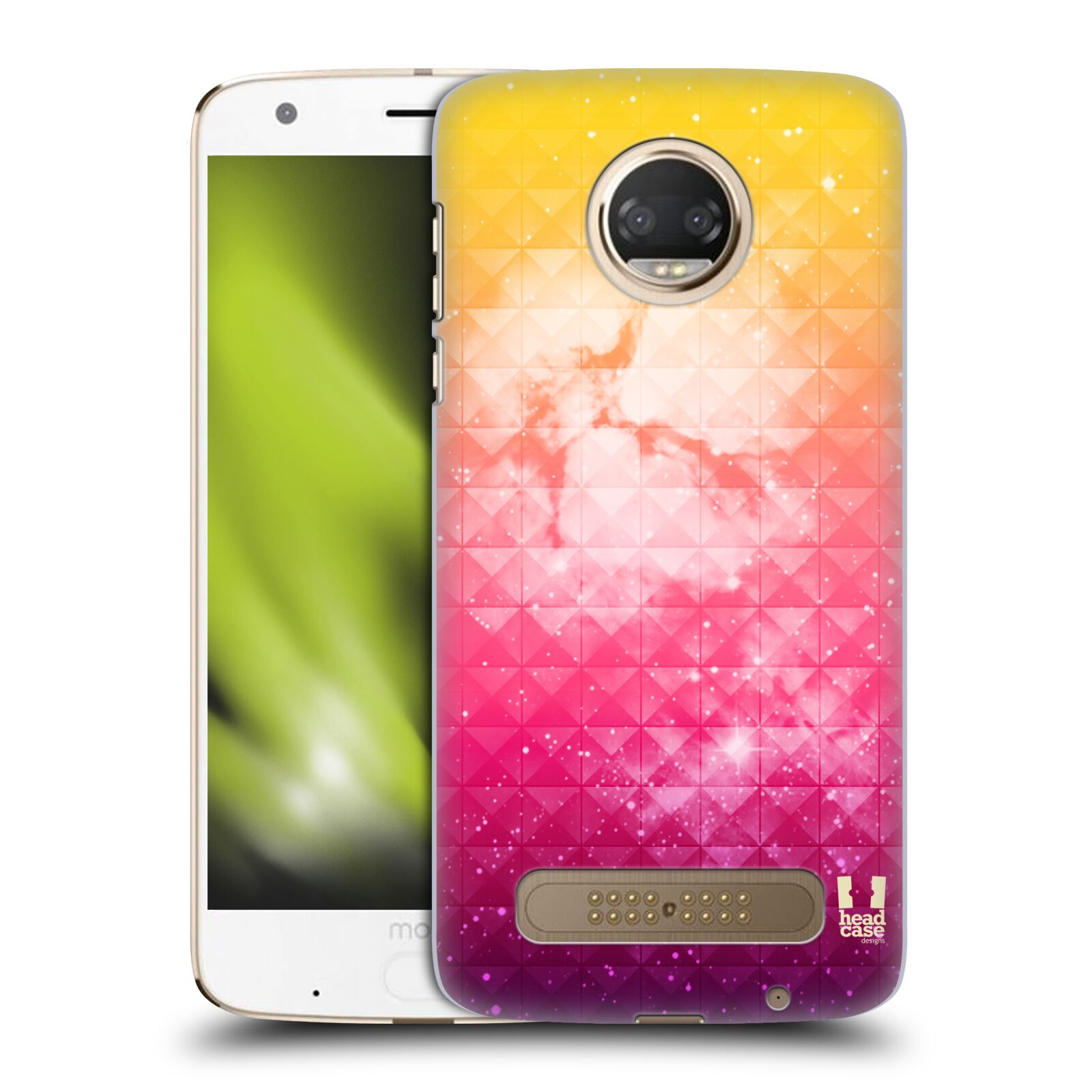HEAD CASE DESIGNS STUDDED OMBRE HARD BACK CASE FOR MOTOROLA PHONES 1 - Picture 9 of 14