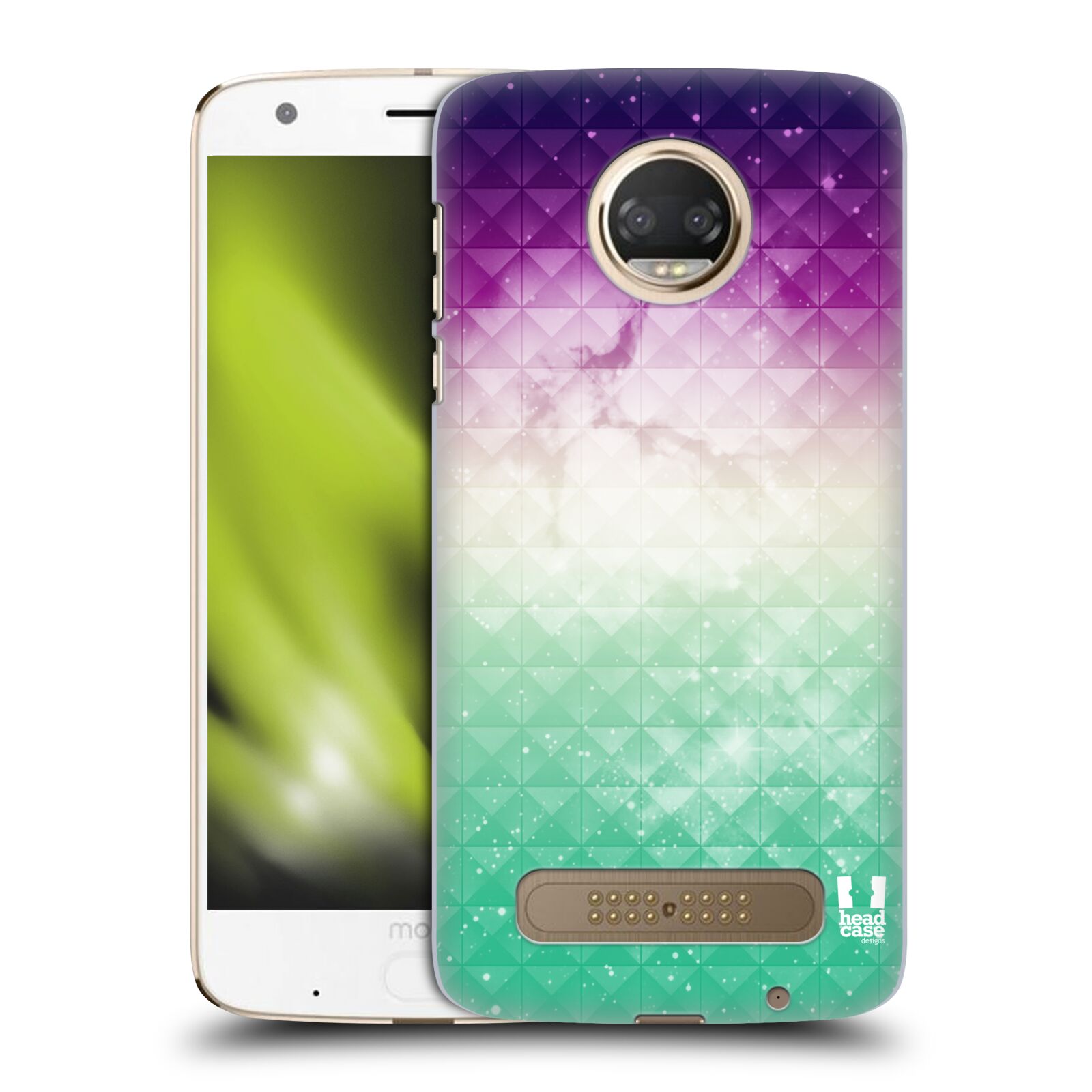 HEAD CASE DESIGNS STUDDED OMBRE HARD BACK CASE FOR MOTOROLA PHONES 1 - Picture 11 of 14