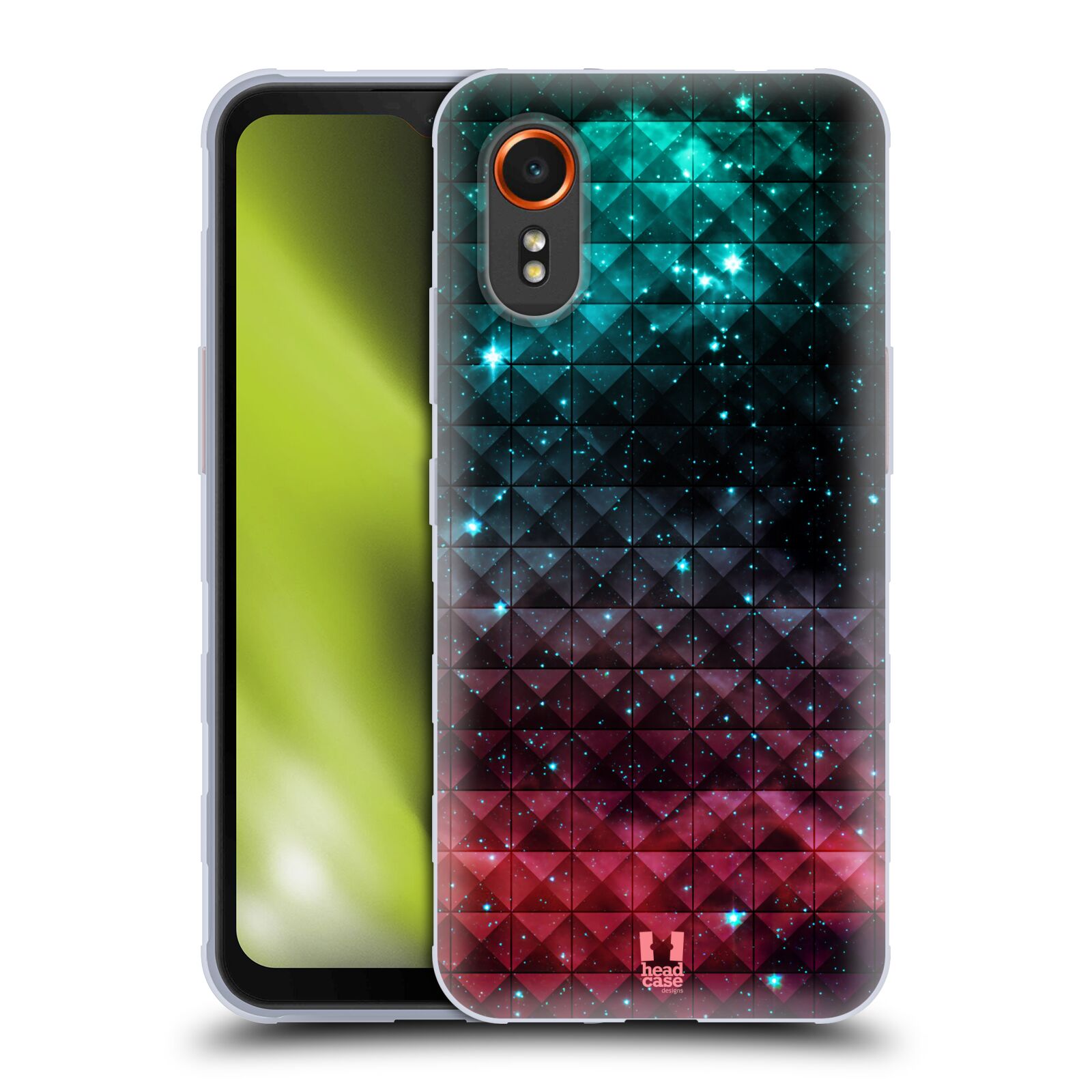 Silikonové pouzdro - Samsung Galaxy Xcover 7 5G - Head Case - OMBRE SPARKLE (Silikonový kryt, obal, pouzdro na mobilní telefon Samsung Galaxy Xcover 7 5G s motivem OMBRE SPARKLE)