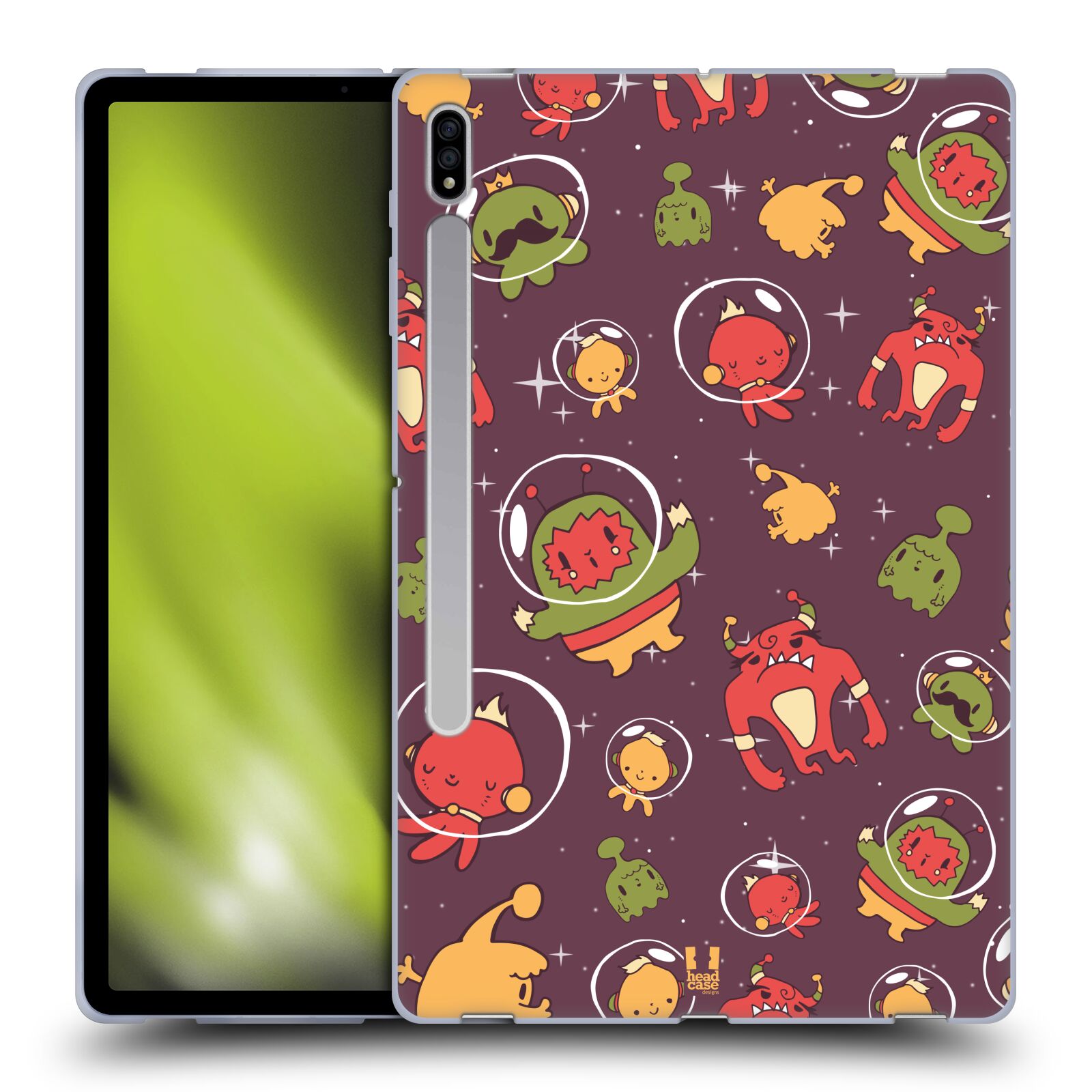 HEAD CASE DESIGNS SPACE PATTERN SOFT GEL CASE FOR SAMSUNG TABLETS 1 - 第 10/12 張圖片