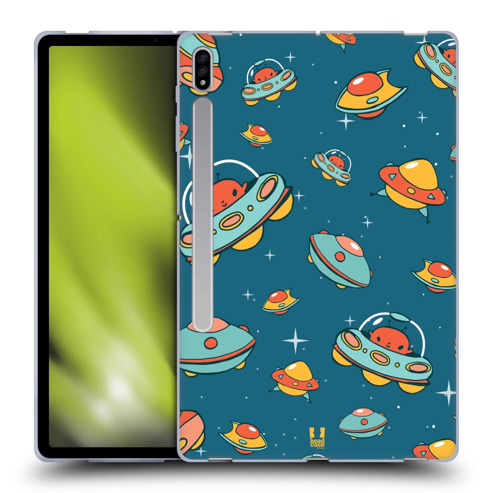 HEAD CASE DESIGNS SPACE PATTERN SOFT GEL CASE FOR SAMSUNG TABLETS 1 - 第 12/12 張圖片