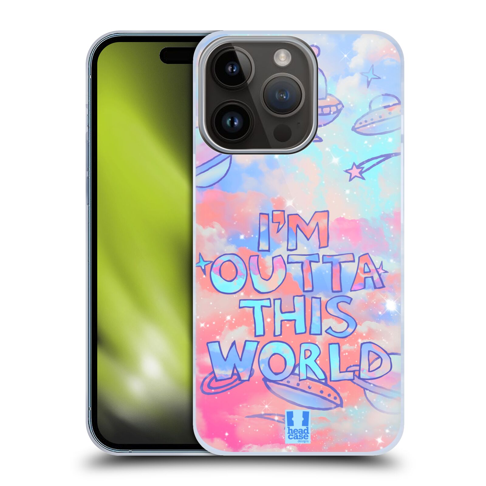 HEAD CASE DESIGNS SPACE OVERLAYS HARD BACK CASE FOR APPLE iPHONE PHONES - Picture 10 of 12