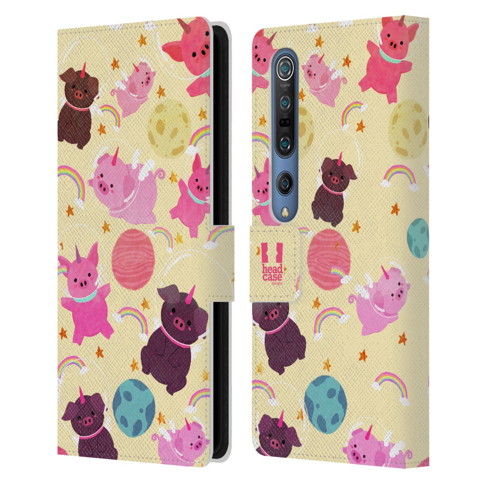 HEAD CASE DESIGNS SPACE UNICORNS LEATHER BOOK WALLET CASE FOR XIAOMI PHONES - Picture 8 of 9