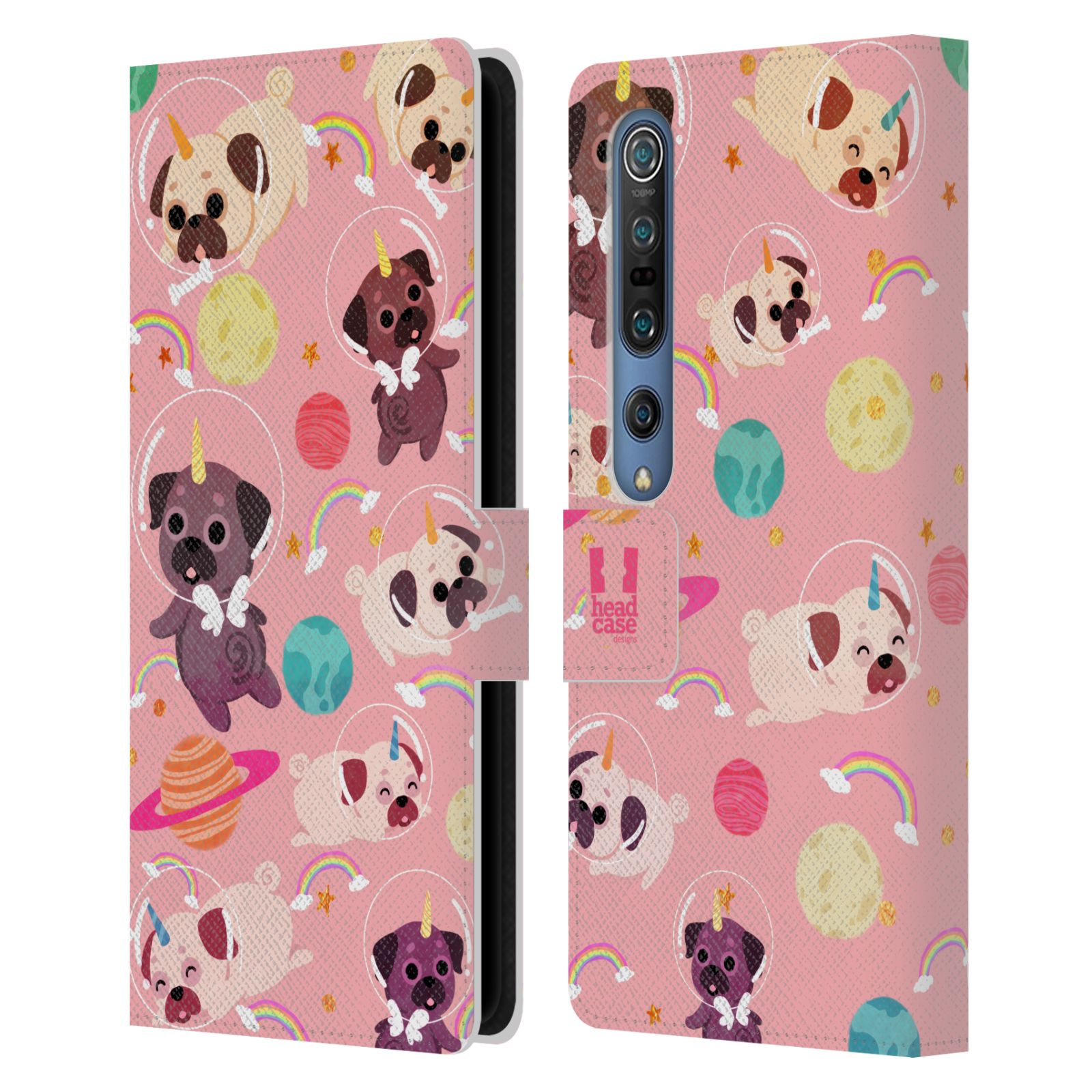 HEAD CASE DESIGNS SPACE UNICORNS LEATHER BOOK WALLET CASE FOR XIAOMI PHONES - Picture 9 of 9