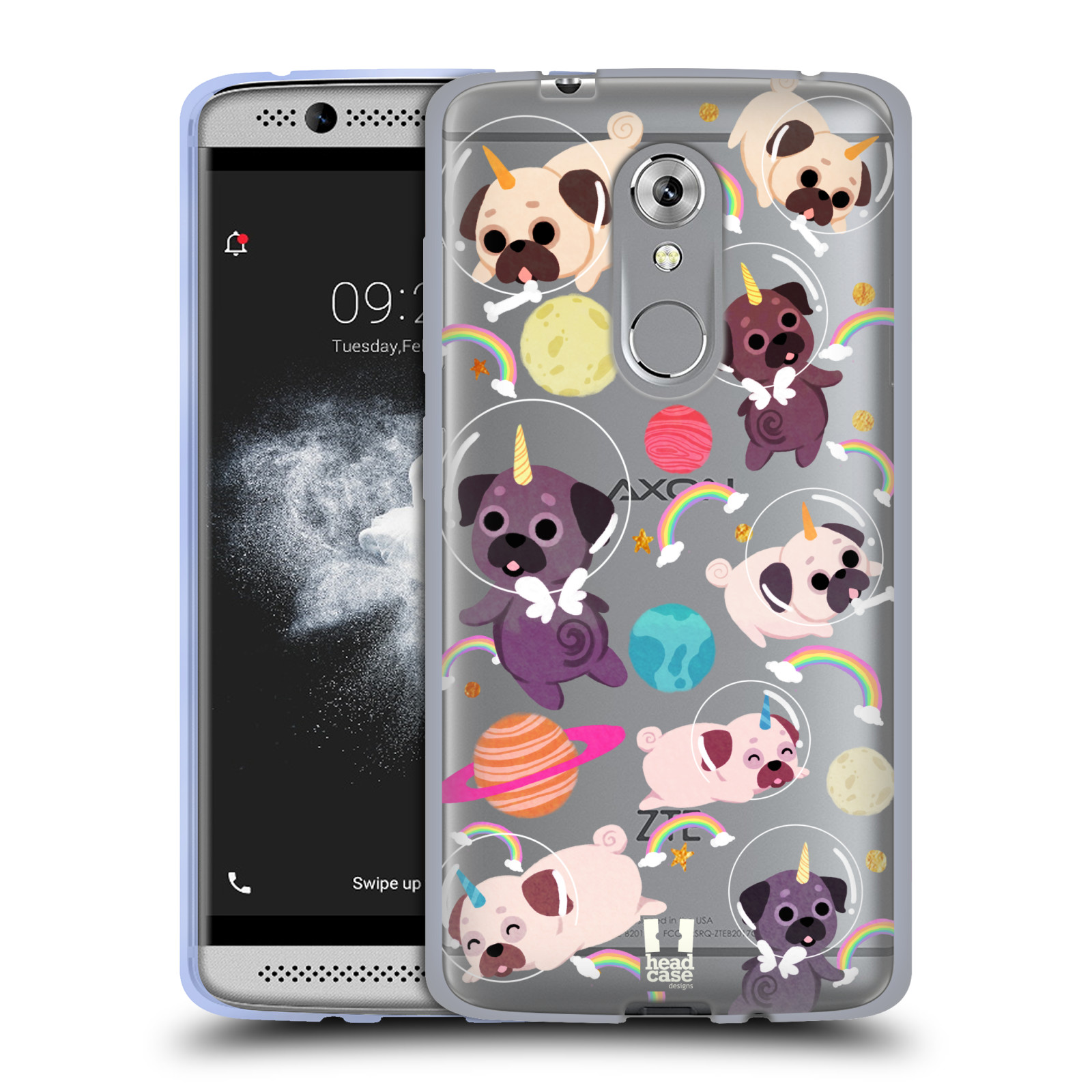 HEAD CASE DESIGNS SPACE UNICORNS SOFT GEL CASE & WALLPAPER FOR ZTE PHONES - Picture 9 of 9
