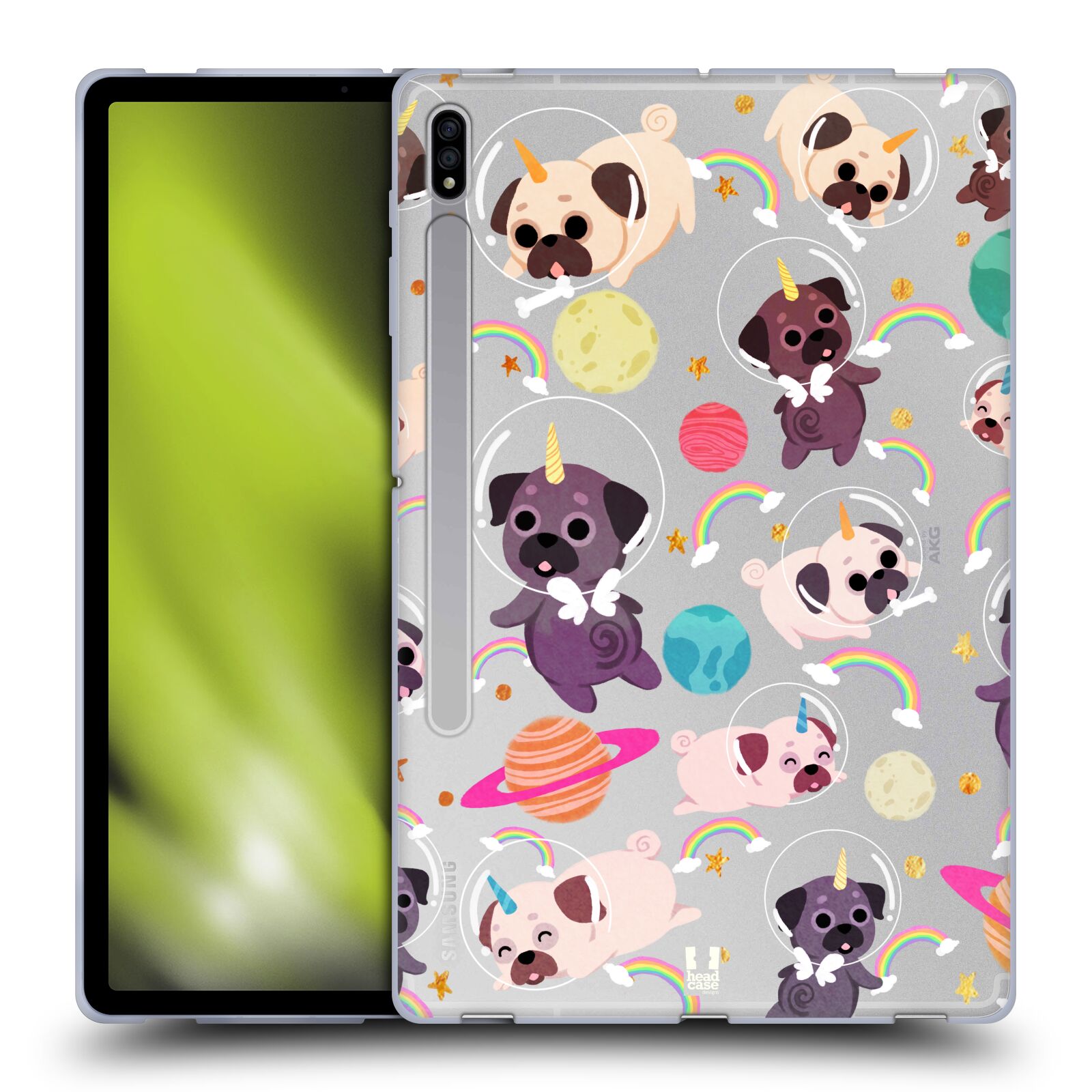 HEAD CASE DESIGNS SPACE UNICORNS SOFT GEL CASE FOR SAMSUNG TABLETS 1 - Picture 10 of 10