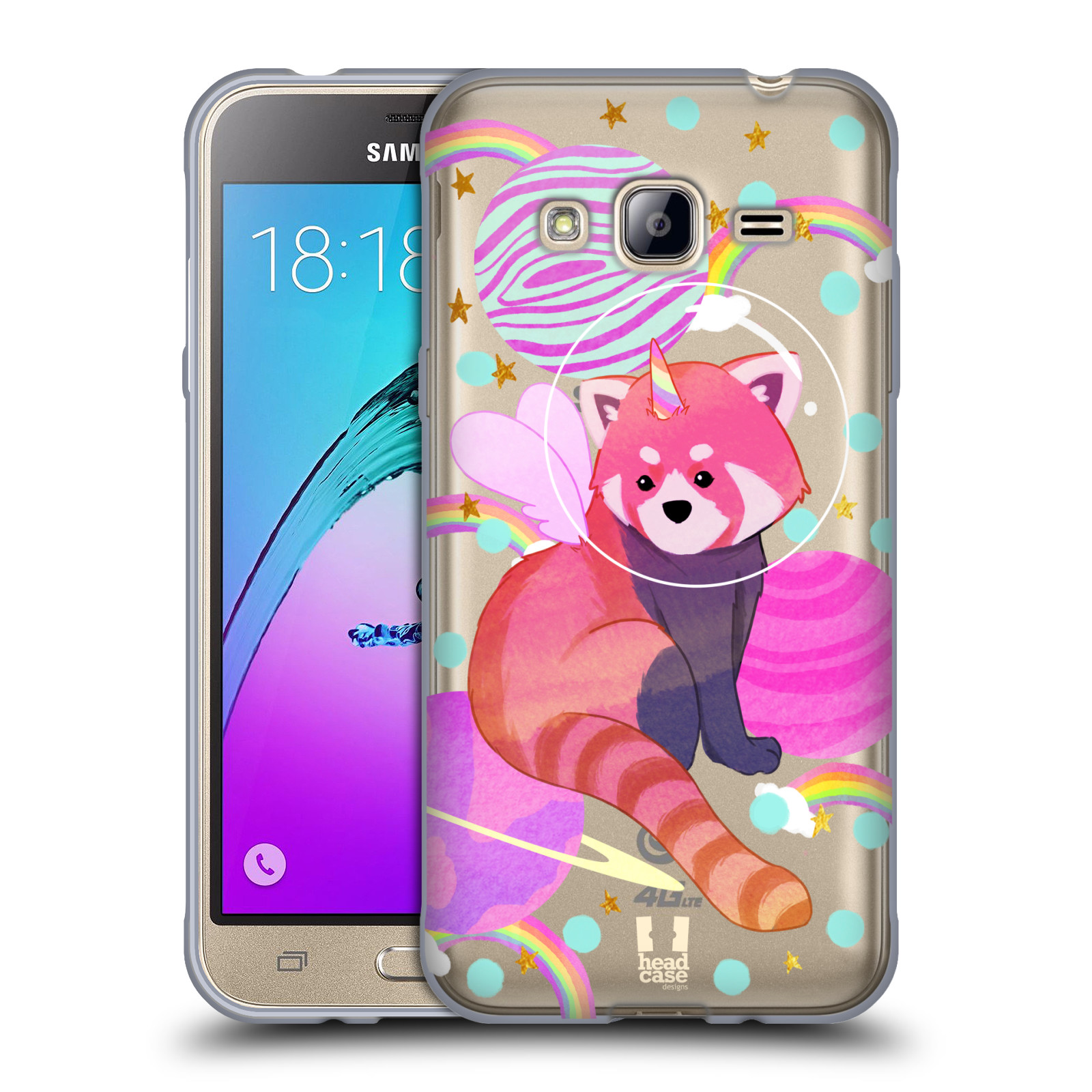FUNDA HEAD CASE DESIGNS CON DIBUJO DE 2 UNICORNIOS ESPACIALES PARA TELÉFONOS SAMSUNG 3 - Imagen 11 de 11