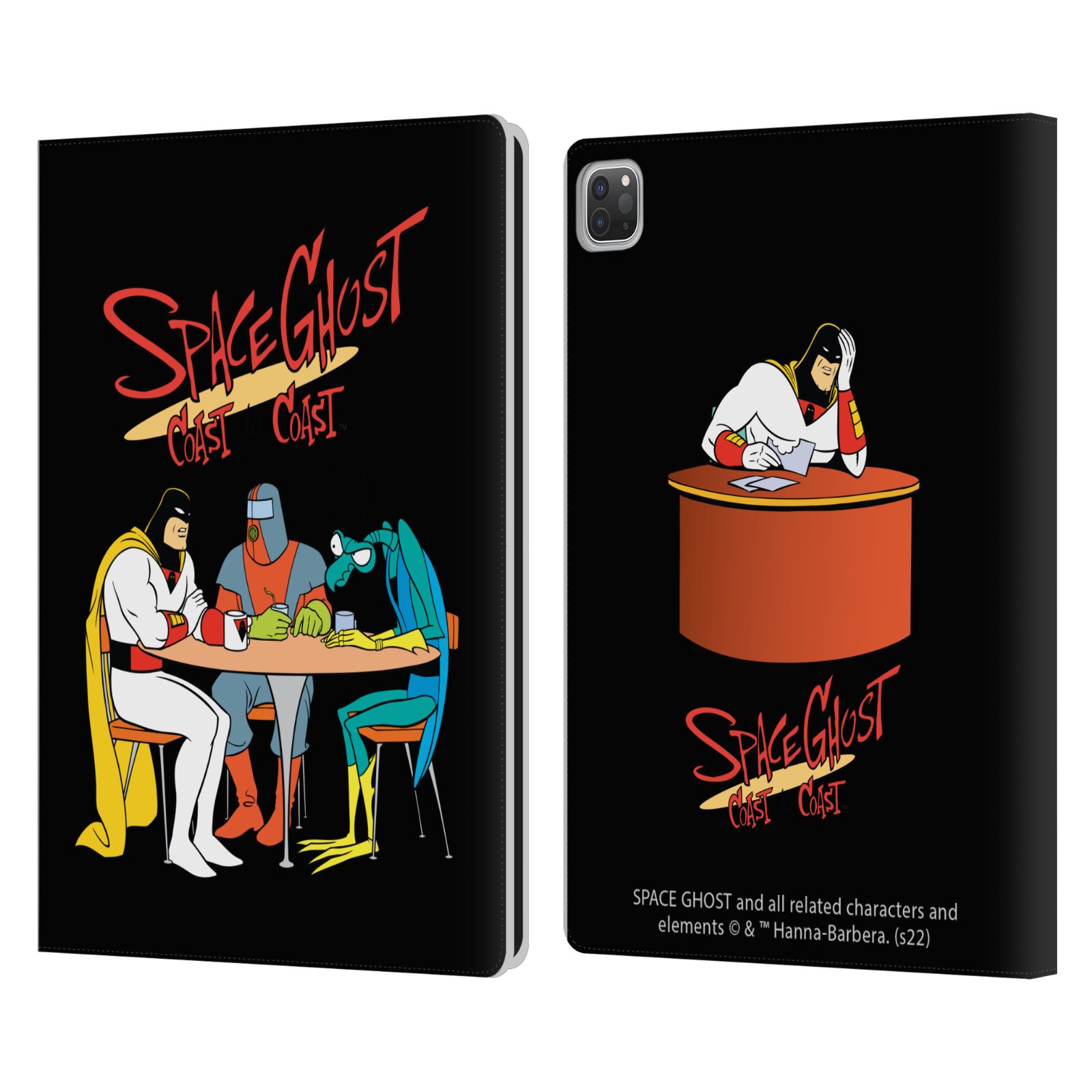 OFFICIAL SPACE GHOST COAST TO COAST GRAPHICS LEATHER BOOK CASE FOR APPLE iPAD - Picture 7 of 9