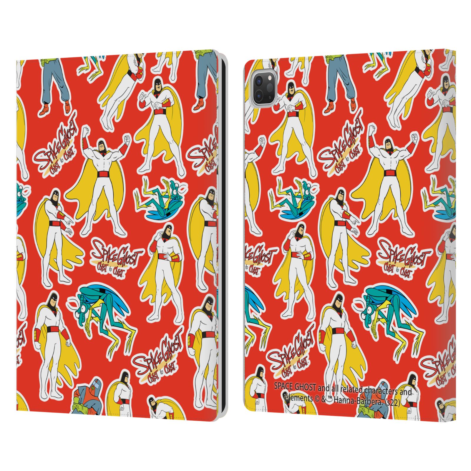 OFFICIAL SPACE GHOST COAST TO COAST GRAPHICS LEATHER BOOK CASE FOR APPLE iPAD - Picture 8 of 9