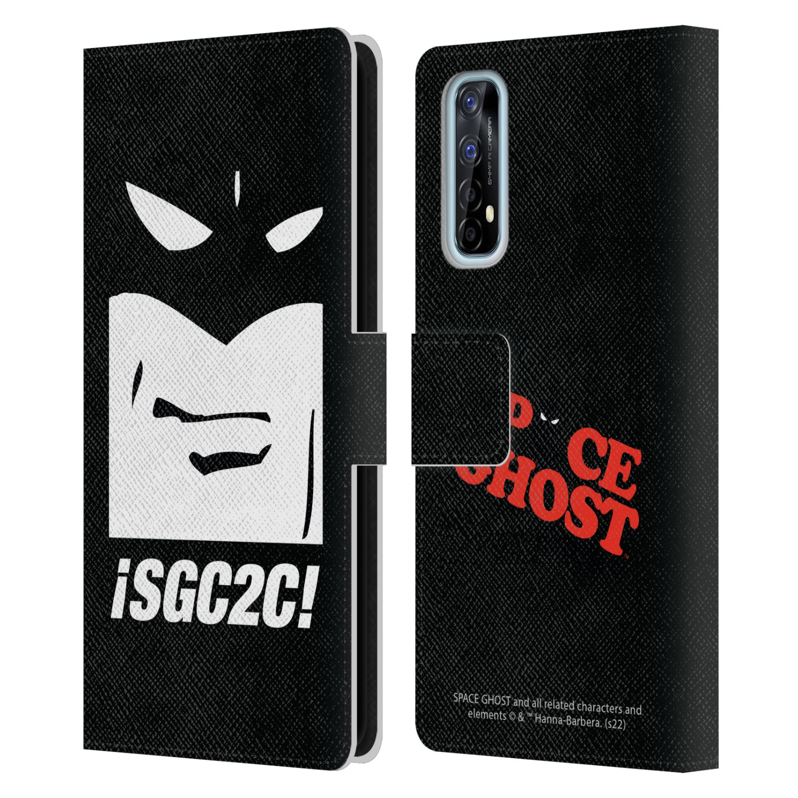 OFFICIAL SPACE GHOST COAST TO COAST GRAPHICS LEATHER BOOK CASE FOR REALME PHONES - Picture 9 of 9