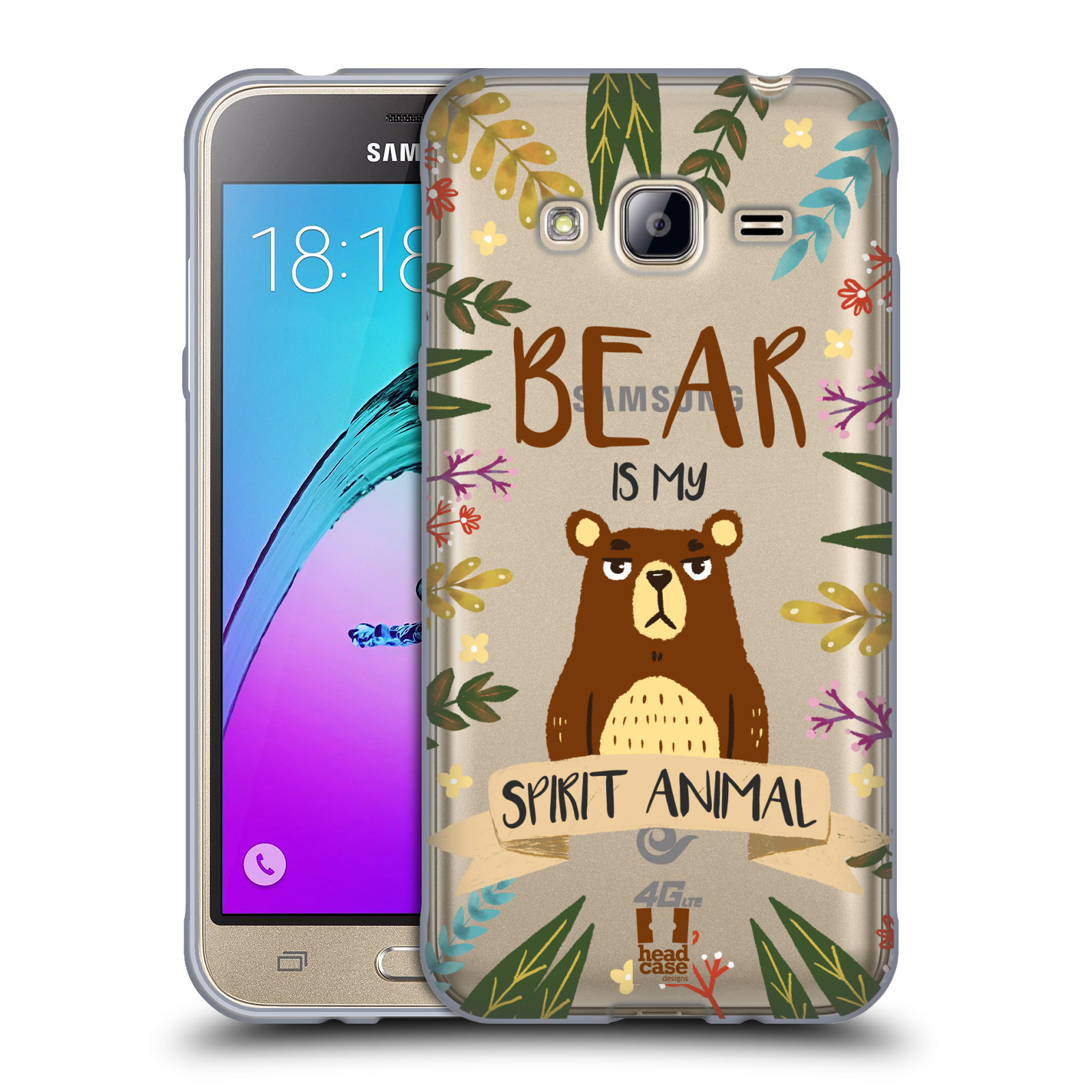 HEAD CASE SPIRIT ANIMAL ILLUSTRATIONS GEL CASE & WALLPAPER FOR SAMSUNG PHONES 3 - Picture 8 of 17