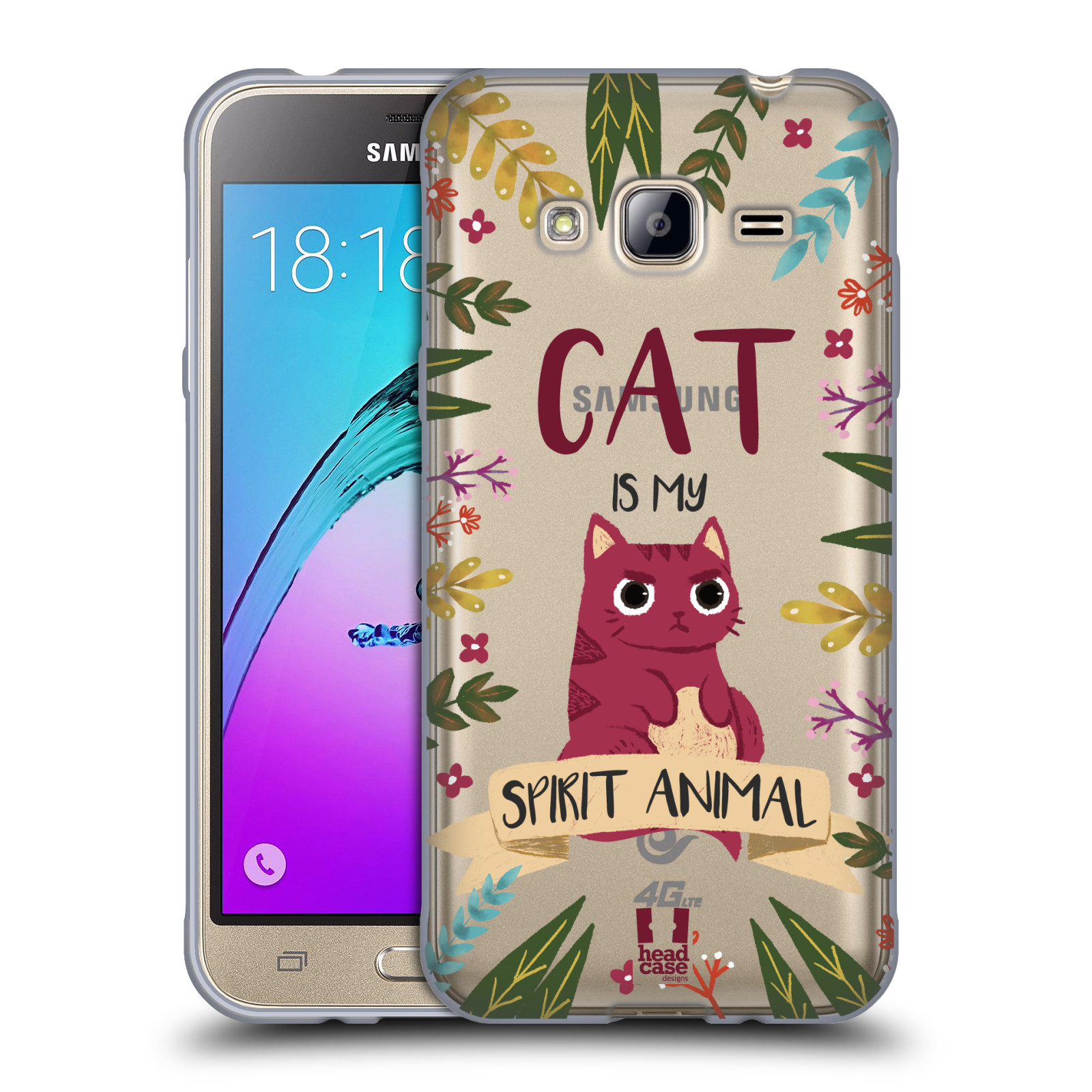HEAD CASE SPIRIT ANIMAL ILLUSTRATIONS GEL CASE & WALLPAPER FOR SAMSUNG PHONES 3 - Picture 9 of 17