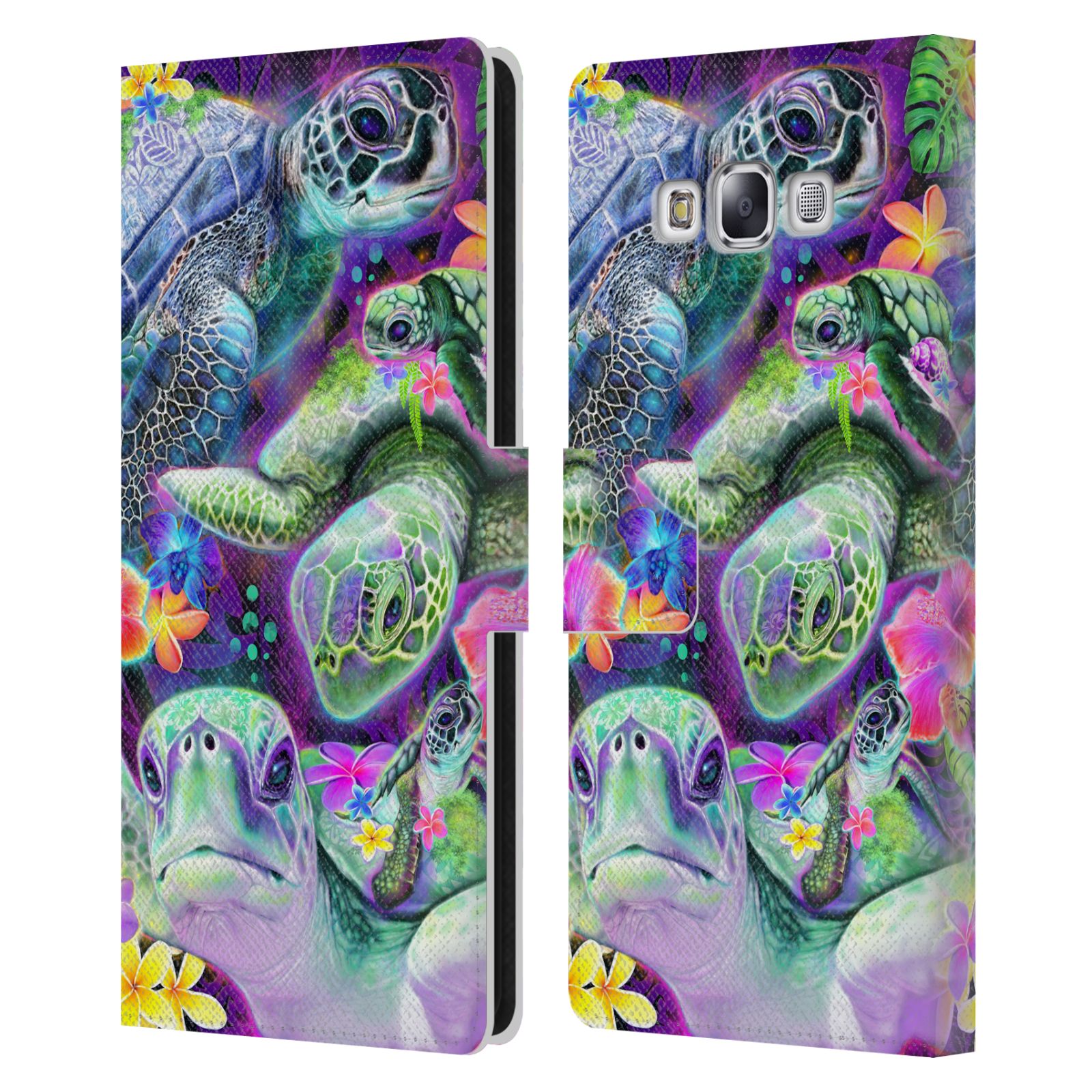 OFFICIAL SHEENA PIKE ANIMALS LEATHER BOOK WALLET CASE COVER FOR SAMSUNG PHONES 3 - Picture 9 of 16