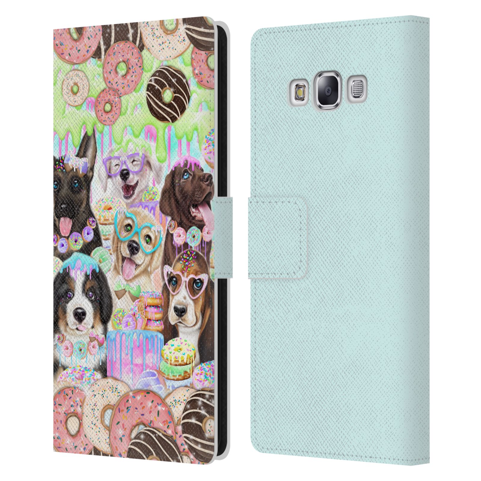 OFFICIAL SHEENA PIKE ANIMALS LEATHER BOOK WALLET CASE COVER FOR SAMSUNG PHONES 3 - Picture 10 of 16
