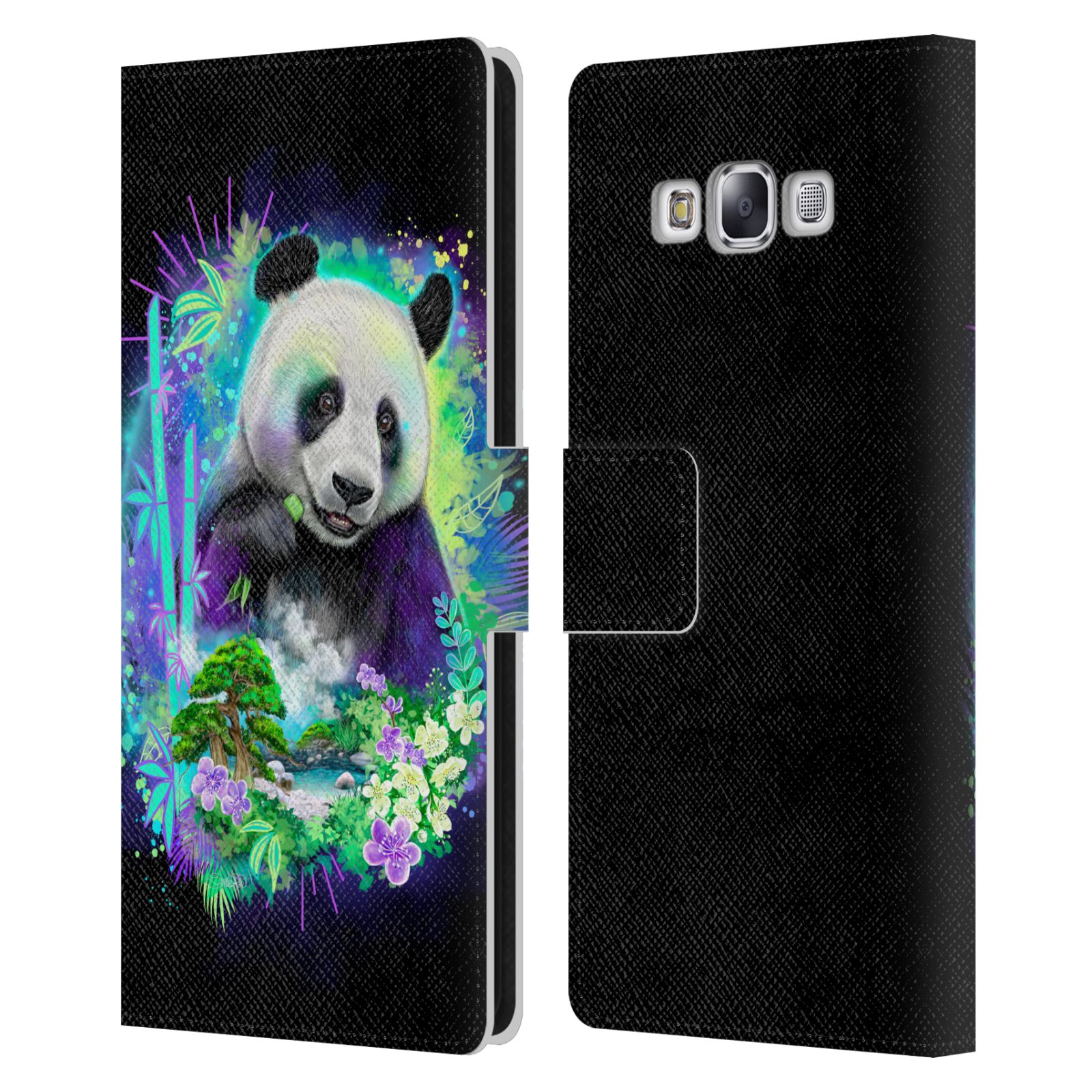 OFFICIAL SHEENA PIKE ANIMALS LEATHER BOOK WALLET CASE COVER FOR SAMSUNG PHONES 3 - Picture 13 of 16